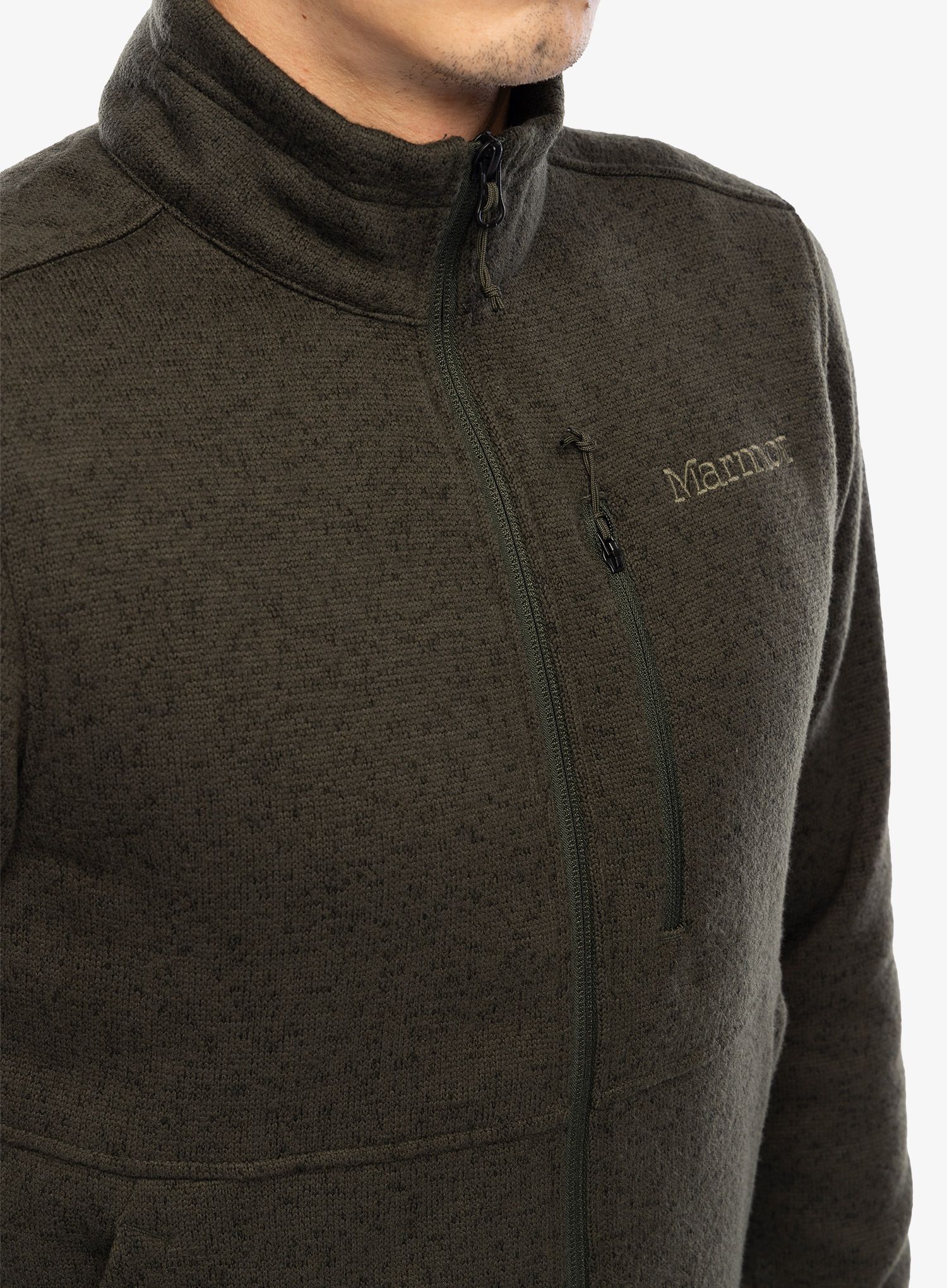 Кофта на блискавці Marmot Drop Line Jacket - rosin green