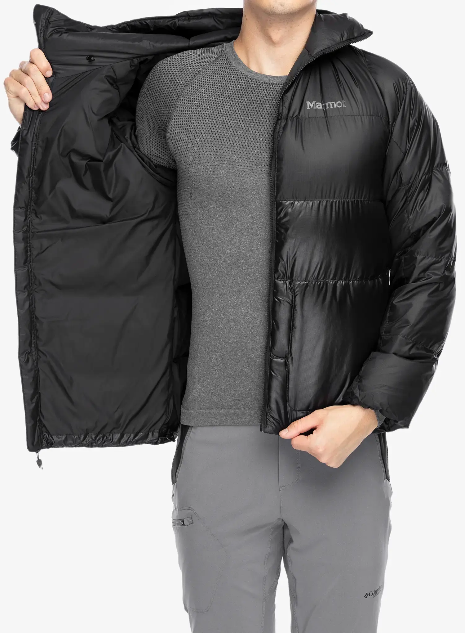 Пуховик Marmot Guides Down Hoody - black/black
