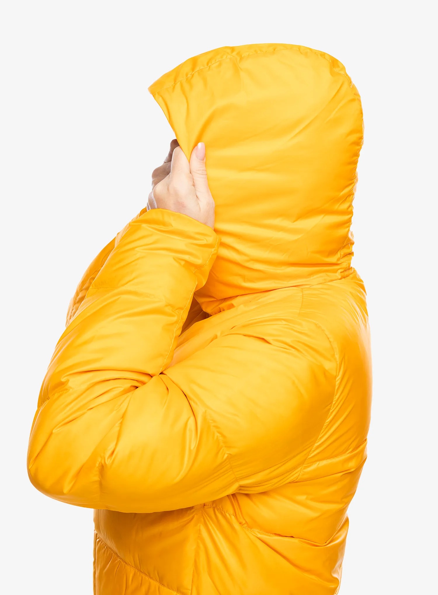 Пуховик жіноча Marmot Guides Down Hoody - golden sun
