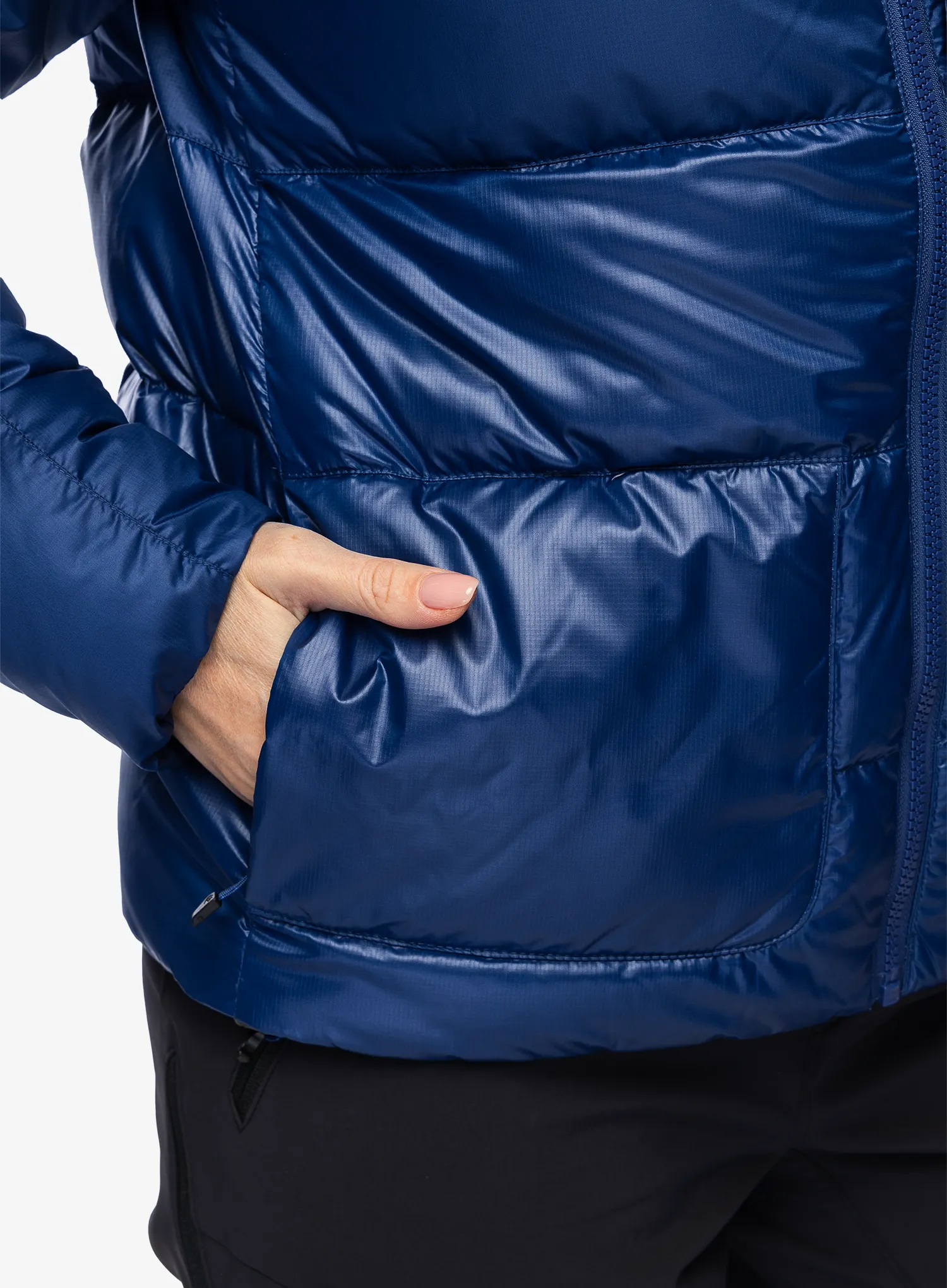 Куртка зимова жіноча Marmot Guides Down Hoody - twilight blue