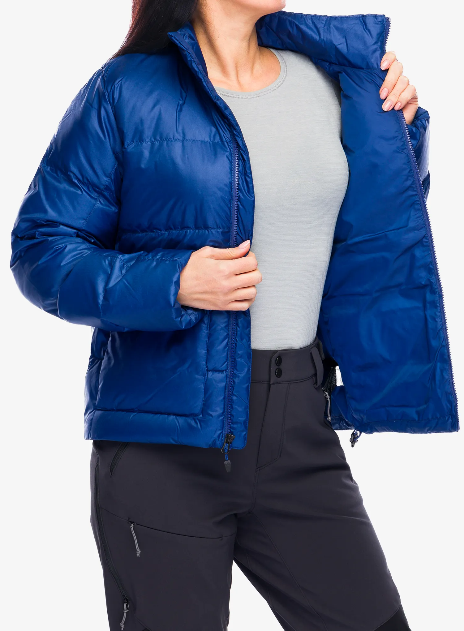 Пуховик жіноча Marmot Guides Down Jacket - twilight blue