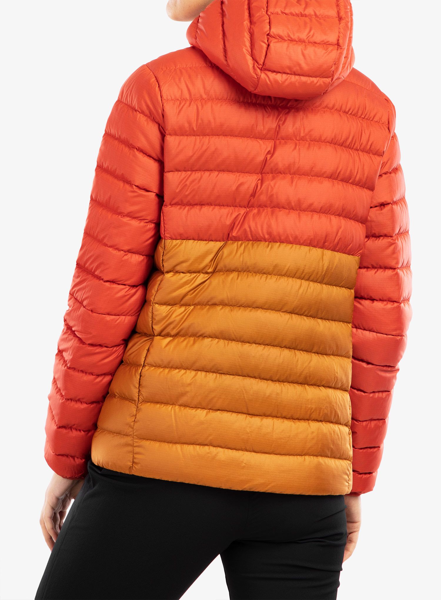 Пуховик жіноча Marmot Highlander Hoody - cairo/copper