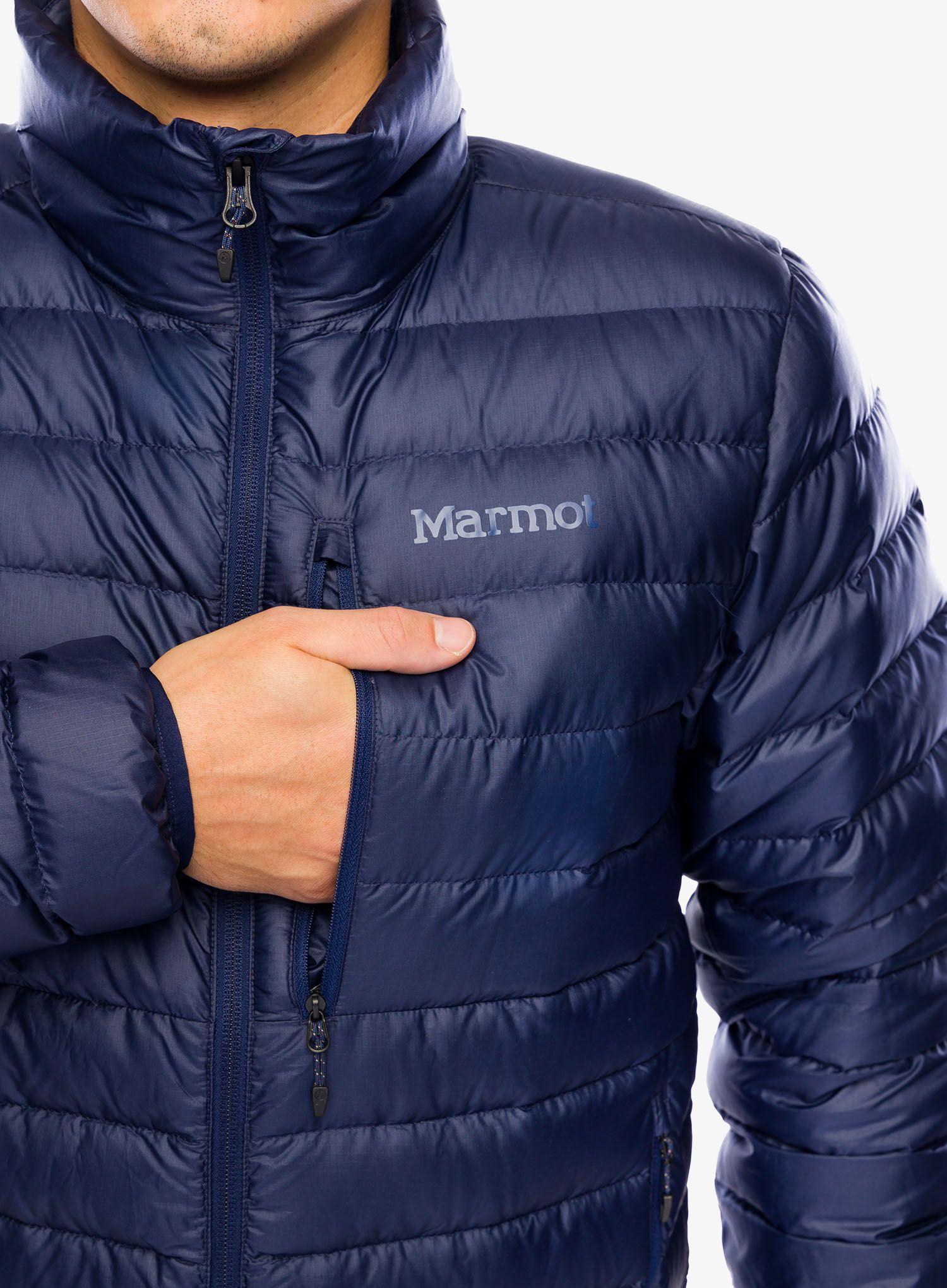 Пуховик Marmot Highlander Jacket - arctic navy
