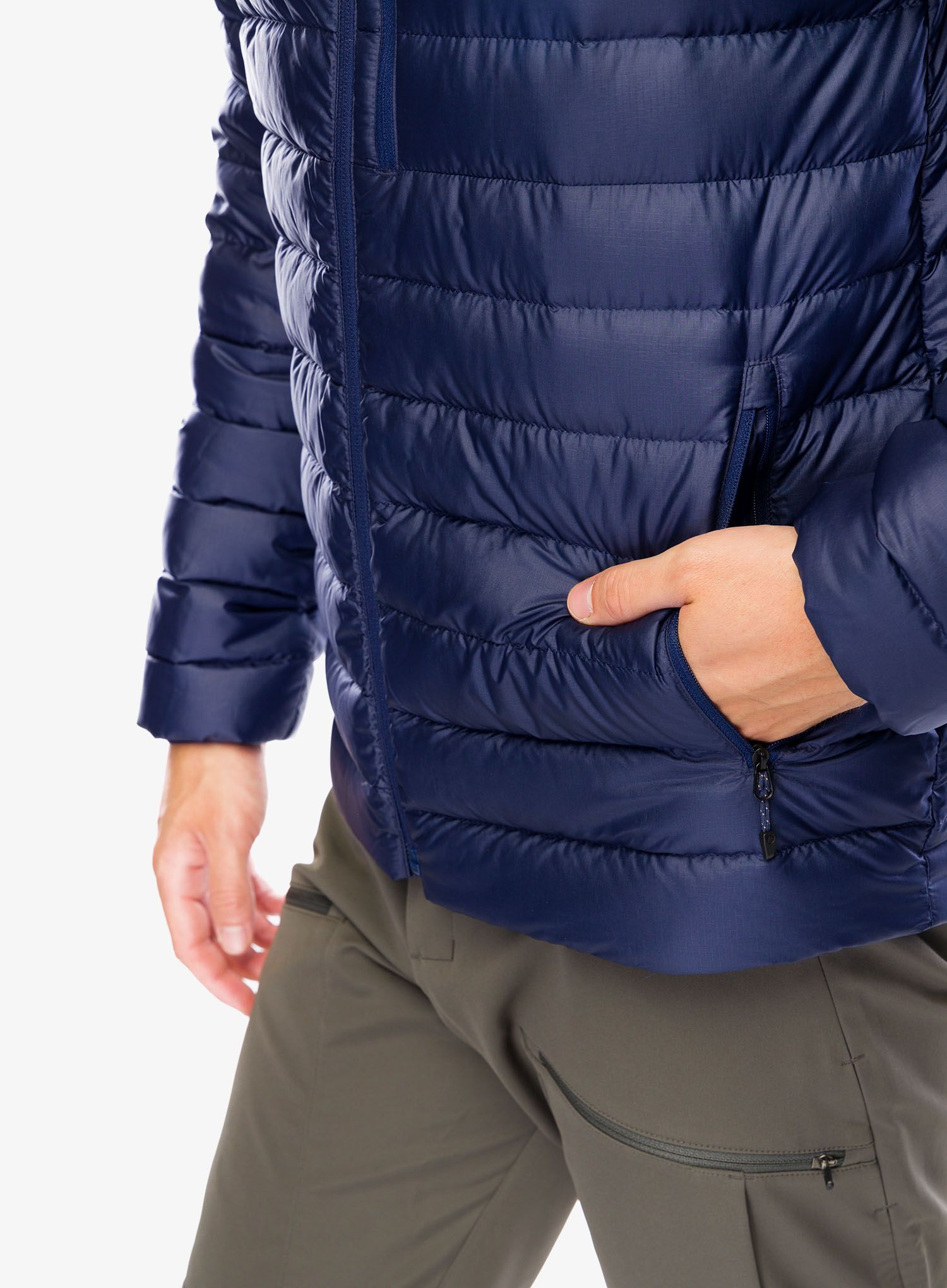 Пуховик Marmot Highlander Jacket - arctic navy