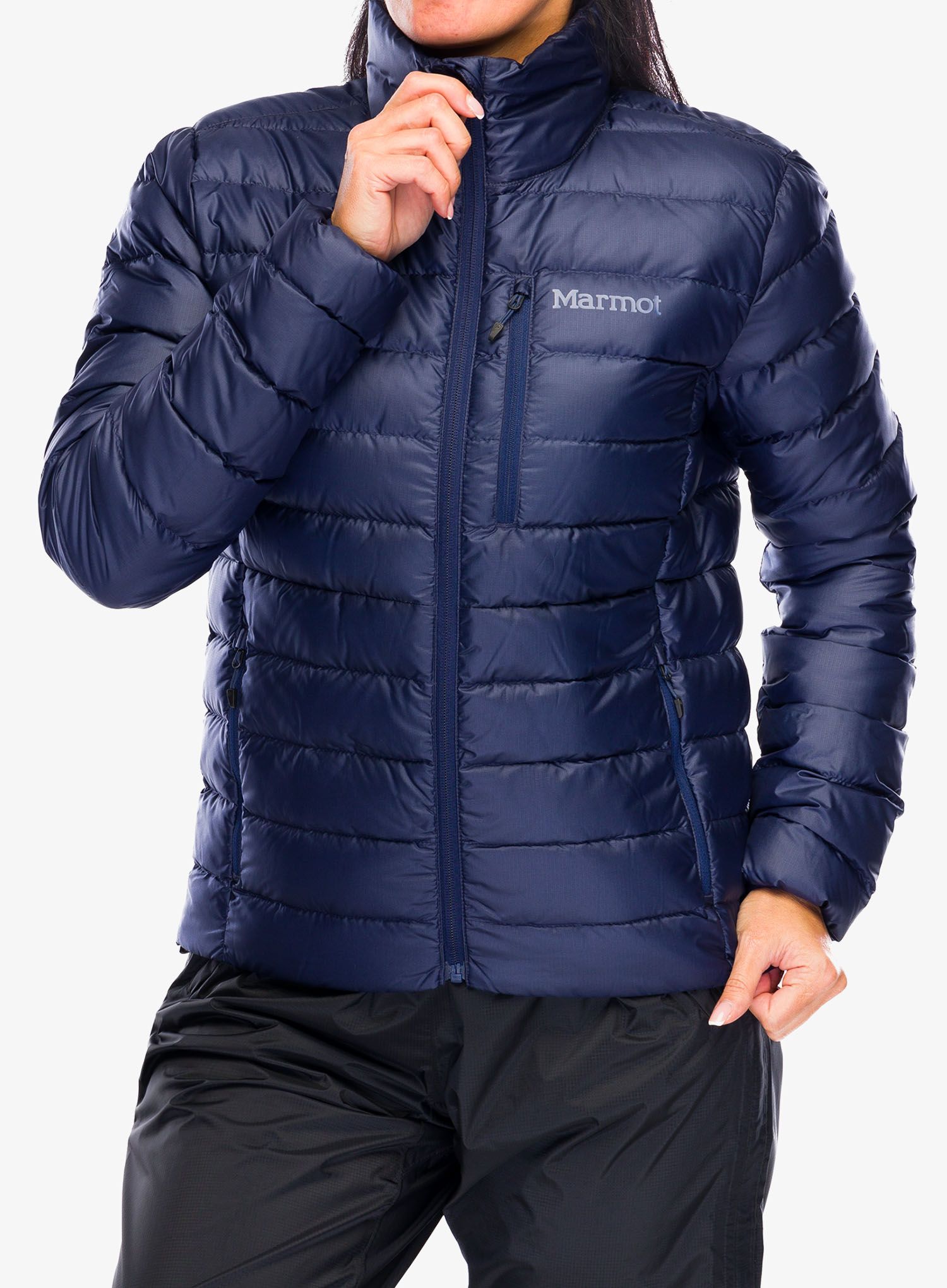 Пуховик жіноча Marmot Highlander Jacket - arctic navy/navy
