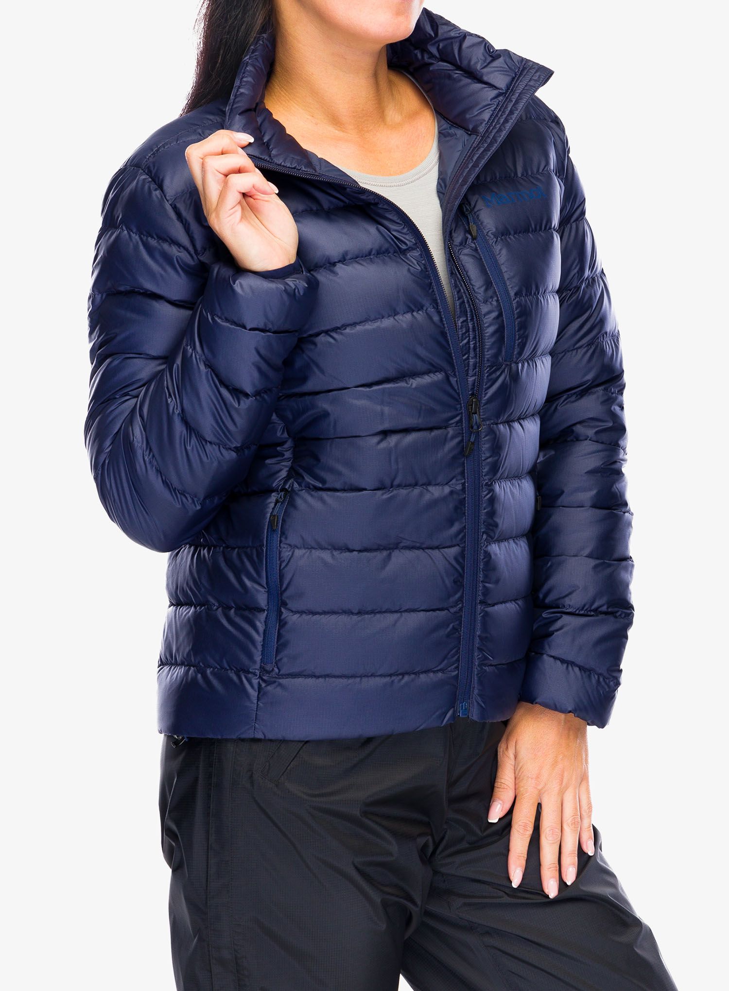 Пуховик жіноча Marmot Highlander Jacket - arctic navy/navy