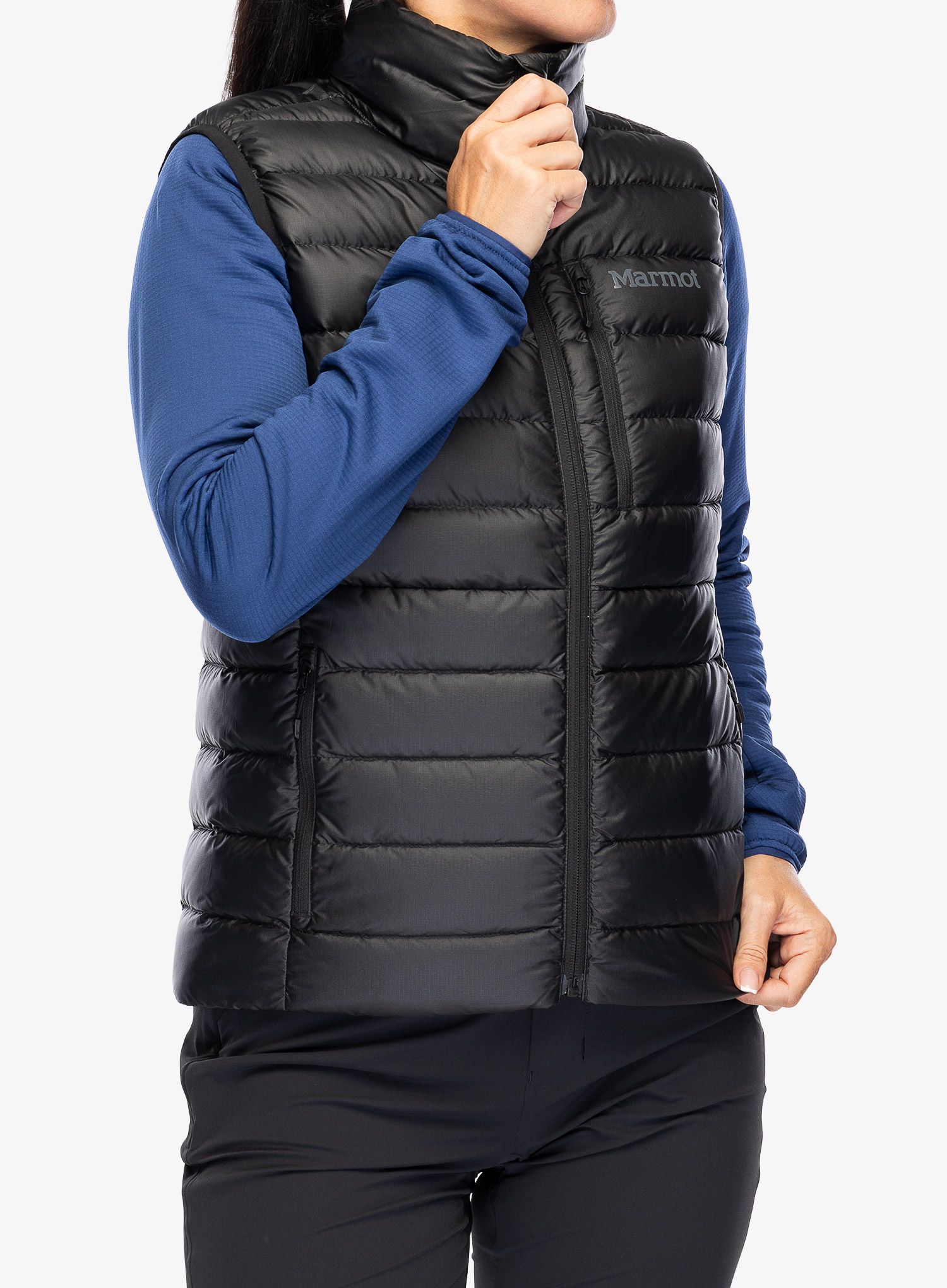 Жилет пуховий жіночий Marmot Highlander Vest - black/black