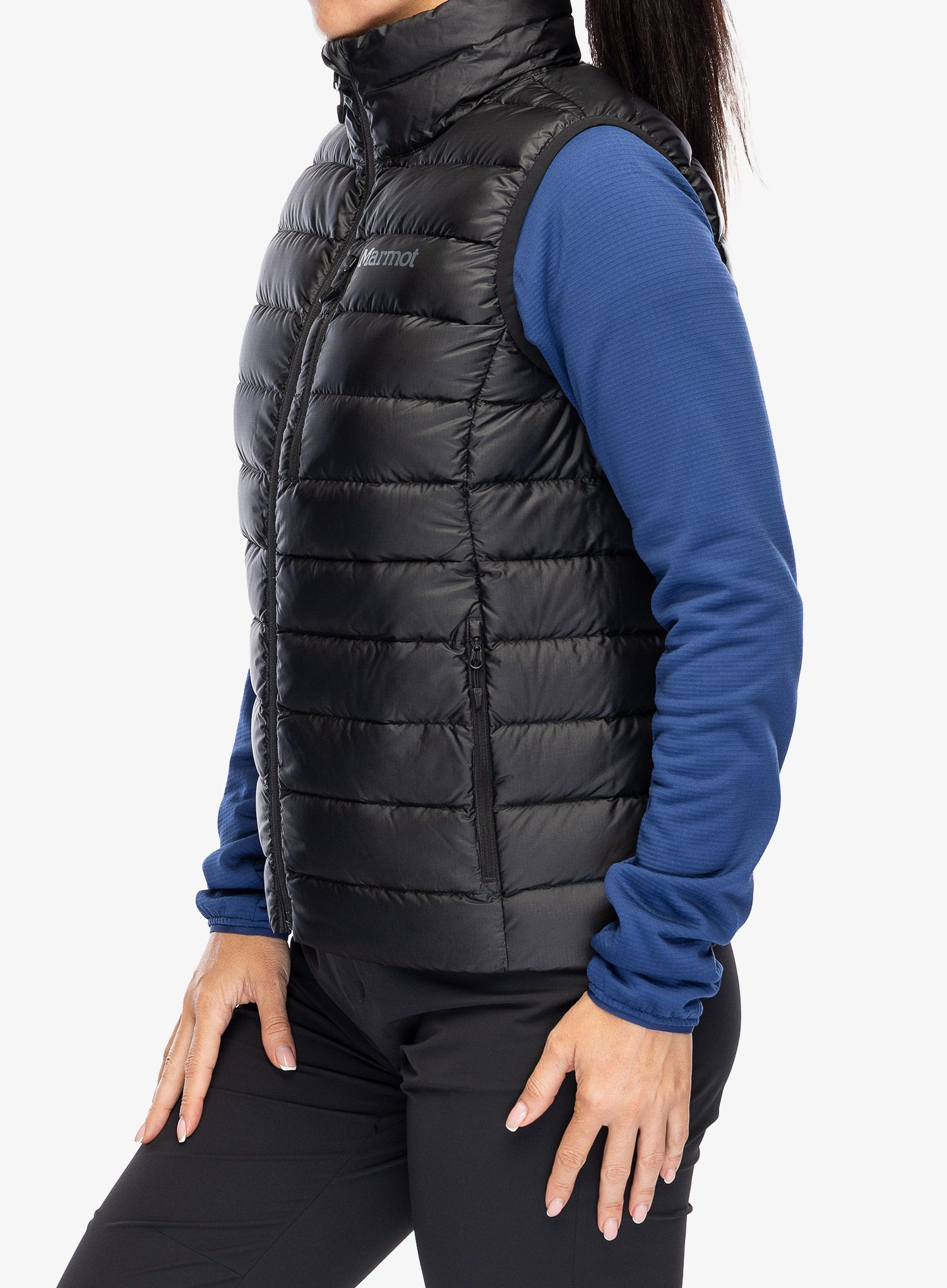 Жилет пуховий жіночий Marmot Highlander Vest - black/black