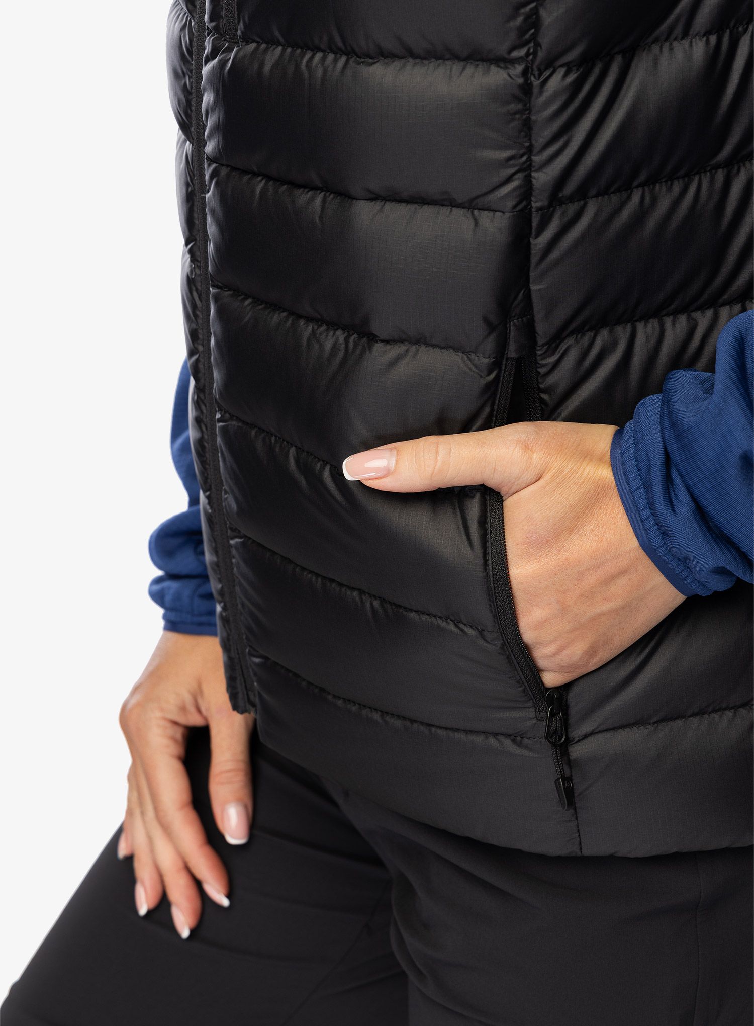 Жилет пуховий жіночий Marmot Highlander Vest - black/black