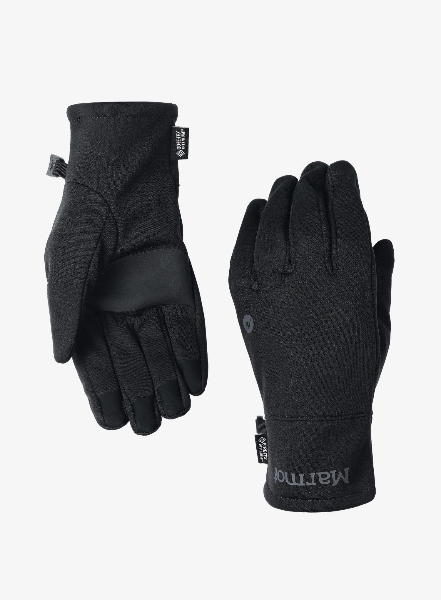 Рукавиці softshell Marmot Infinium Windstopper Glove - black/black