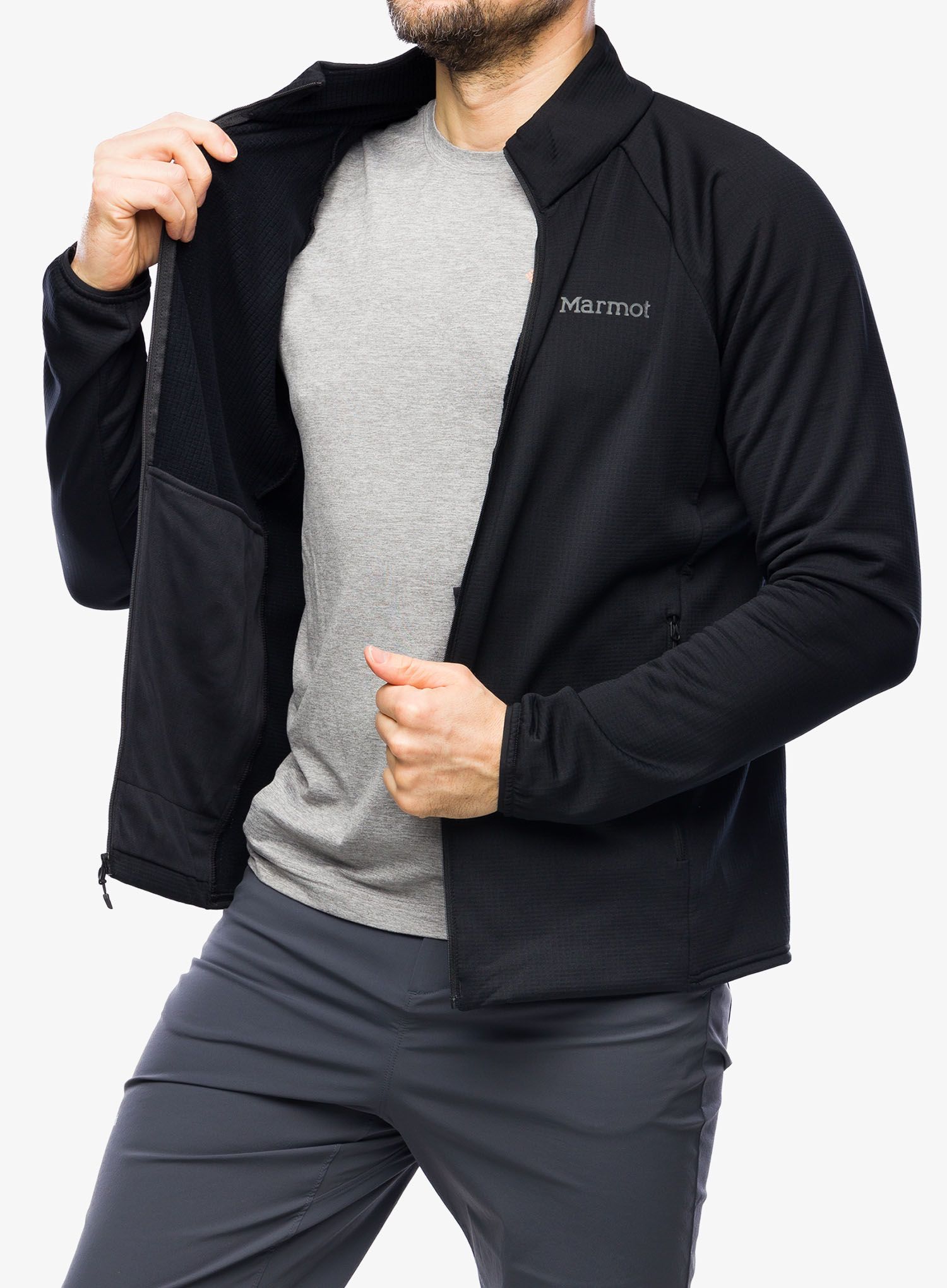Кофта флісова Marmot Leconte Fleece Jacket - black