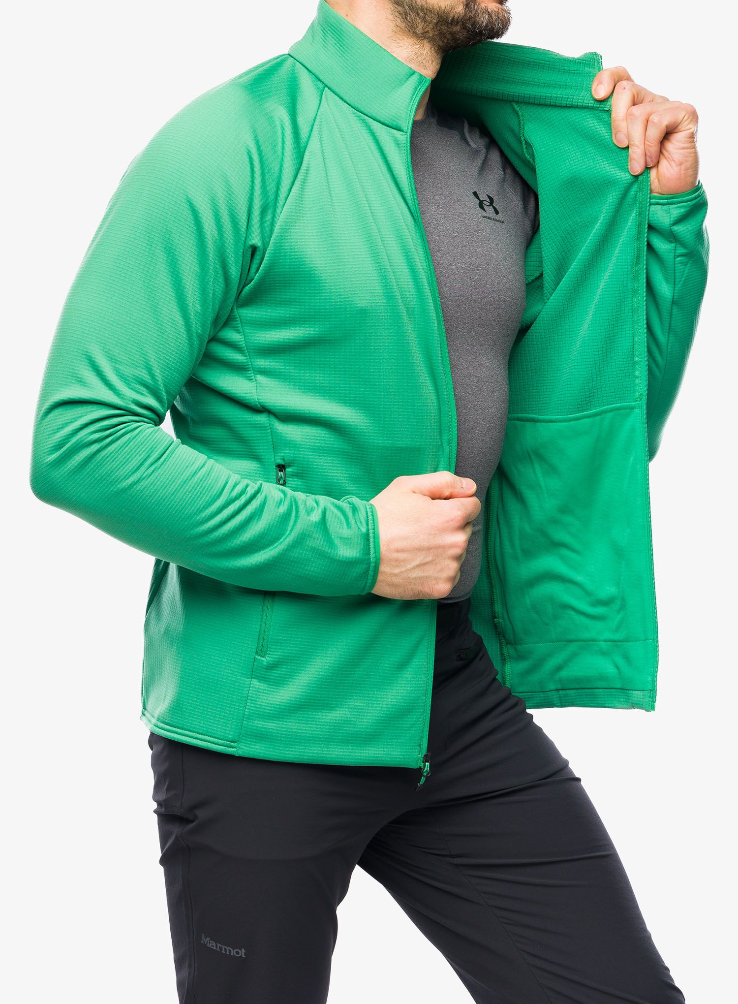 Кофта на замку Marmot Leconte Fleece Jacket - clover