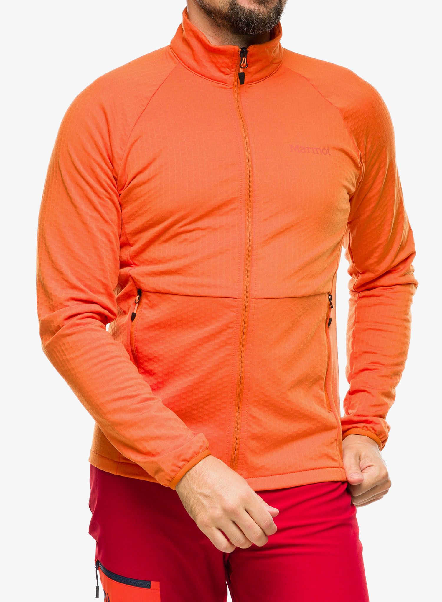Кофта флісова Marmot Leconte Fleece Jacket - tangelo