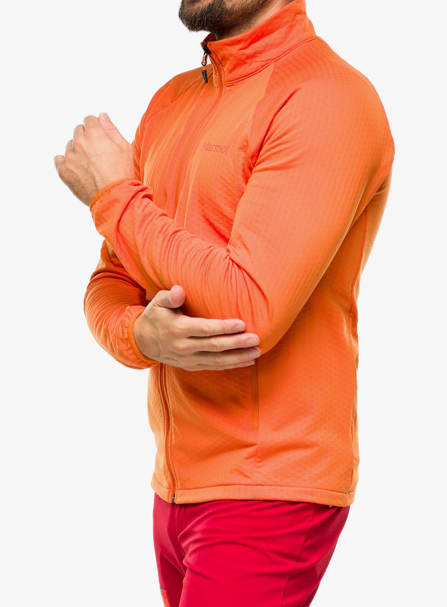 Кофта флісова Marmot Leconte Fleece Jacket - tangelo