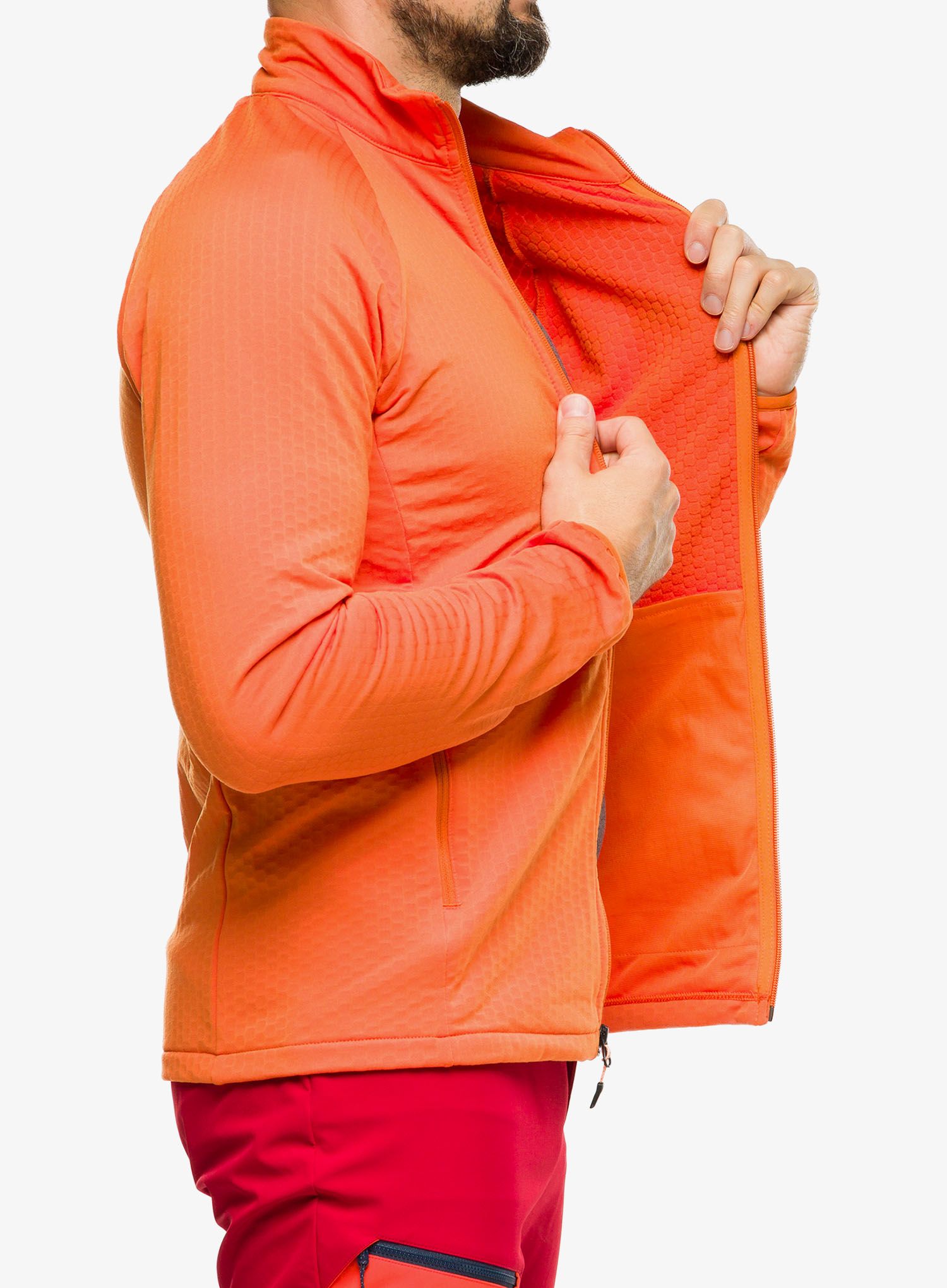 Кофта флісова Marmot Leconte Fleece Jacket - tangelo