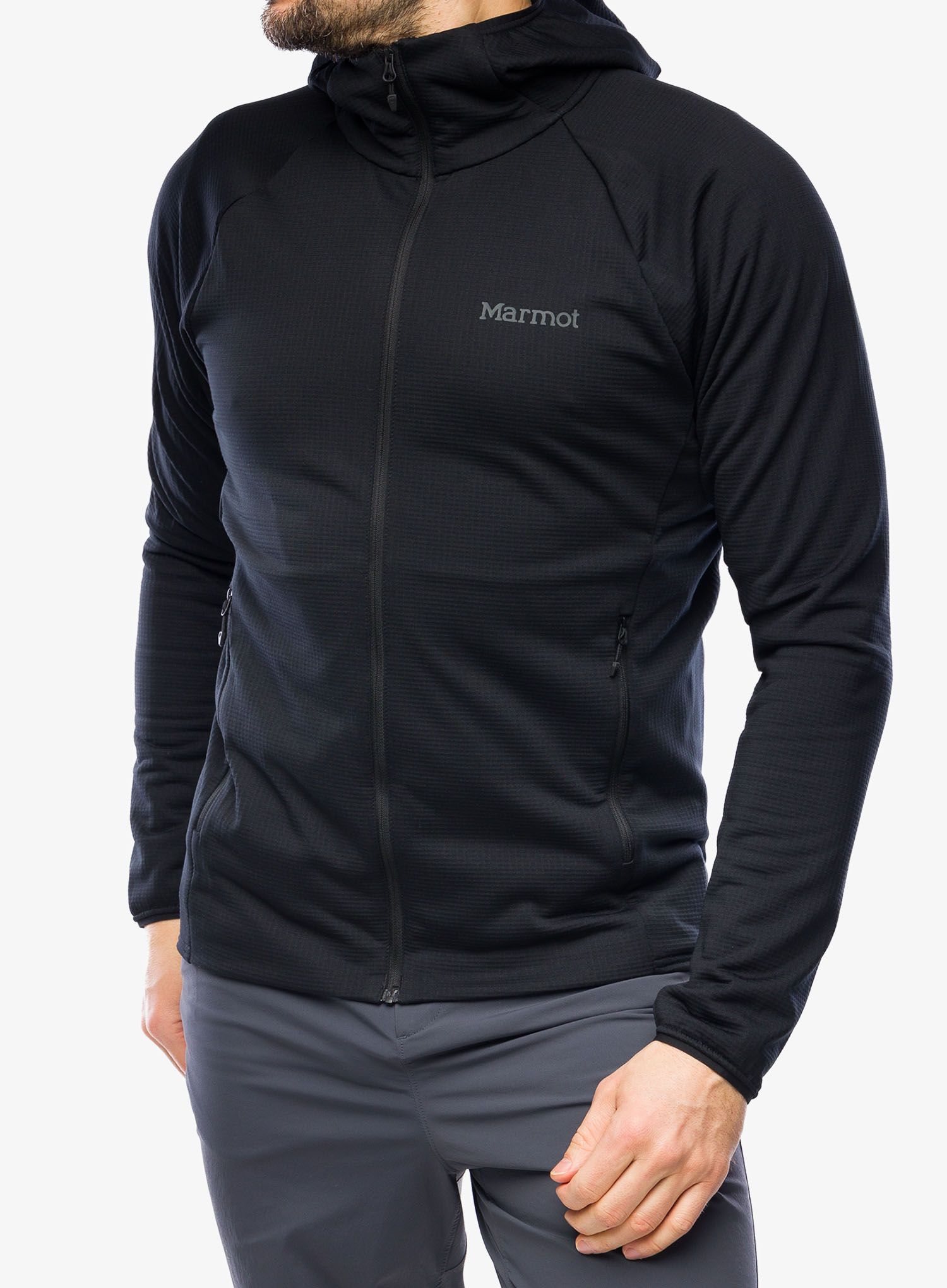 Кофта на замку Marmot Leconte Full Zip Hoody - black