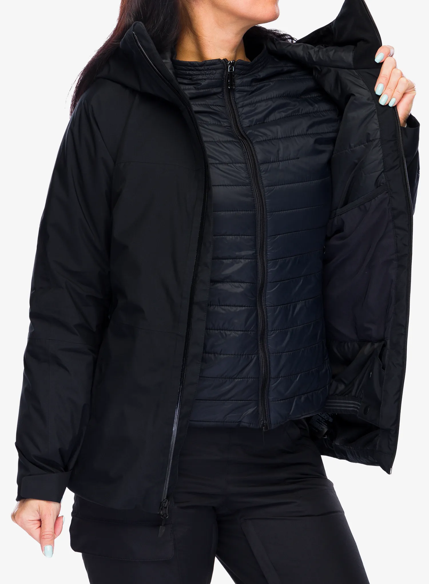 Куртка лижна жіноча Marmot Lightray Jacket - black/black