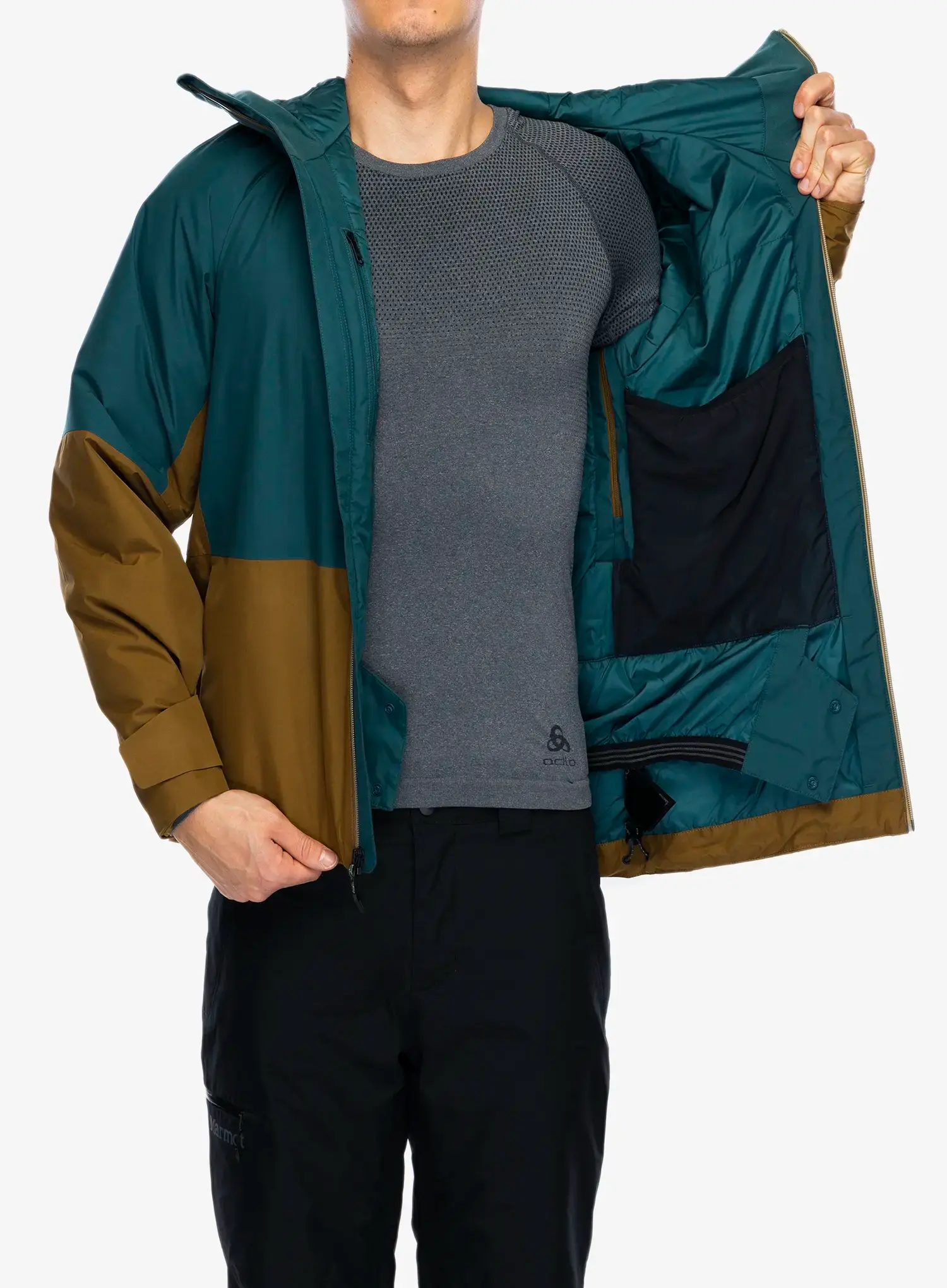 Куртка лижна Marmot Lightray Jacket - dark jungle/hazel