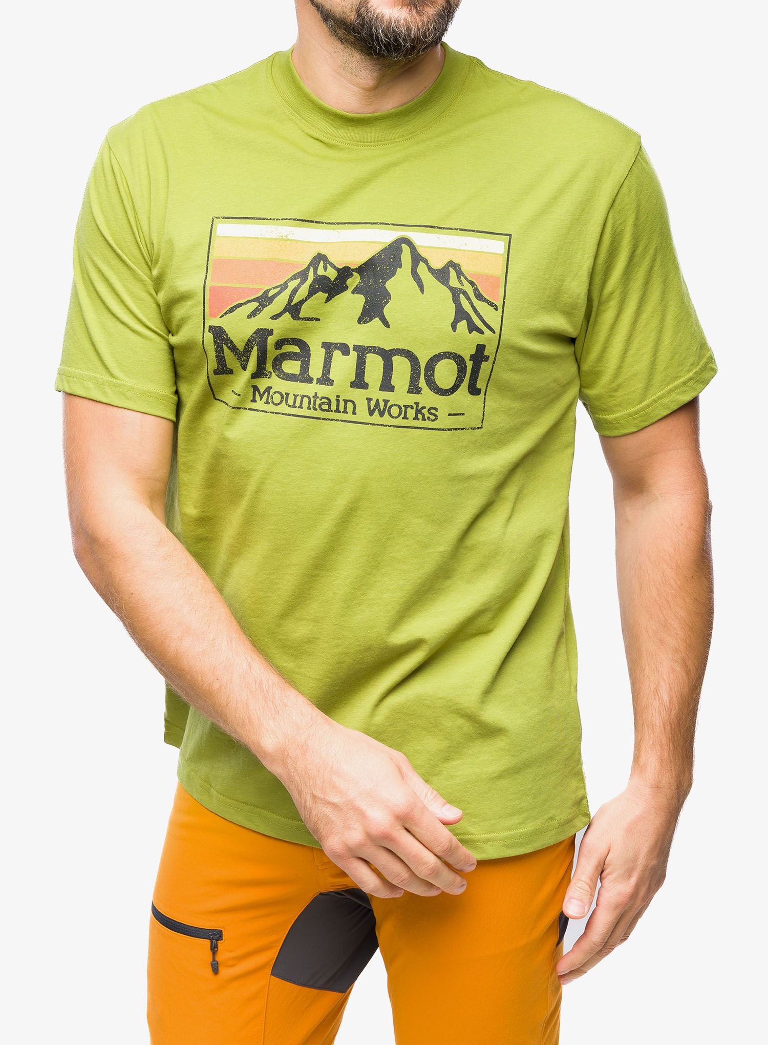 Футболка бавовняна Marmot MMW Gradient Tee SS - cilantro