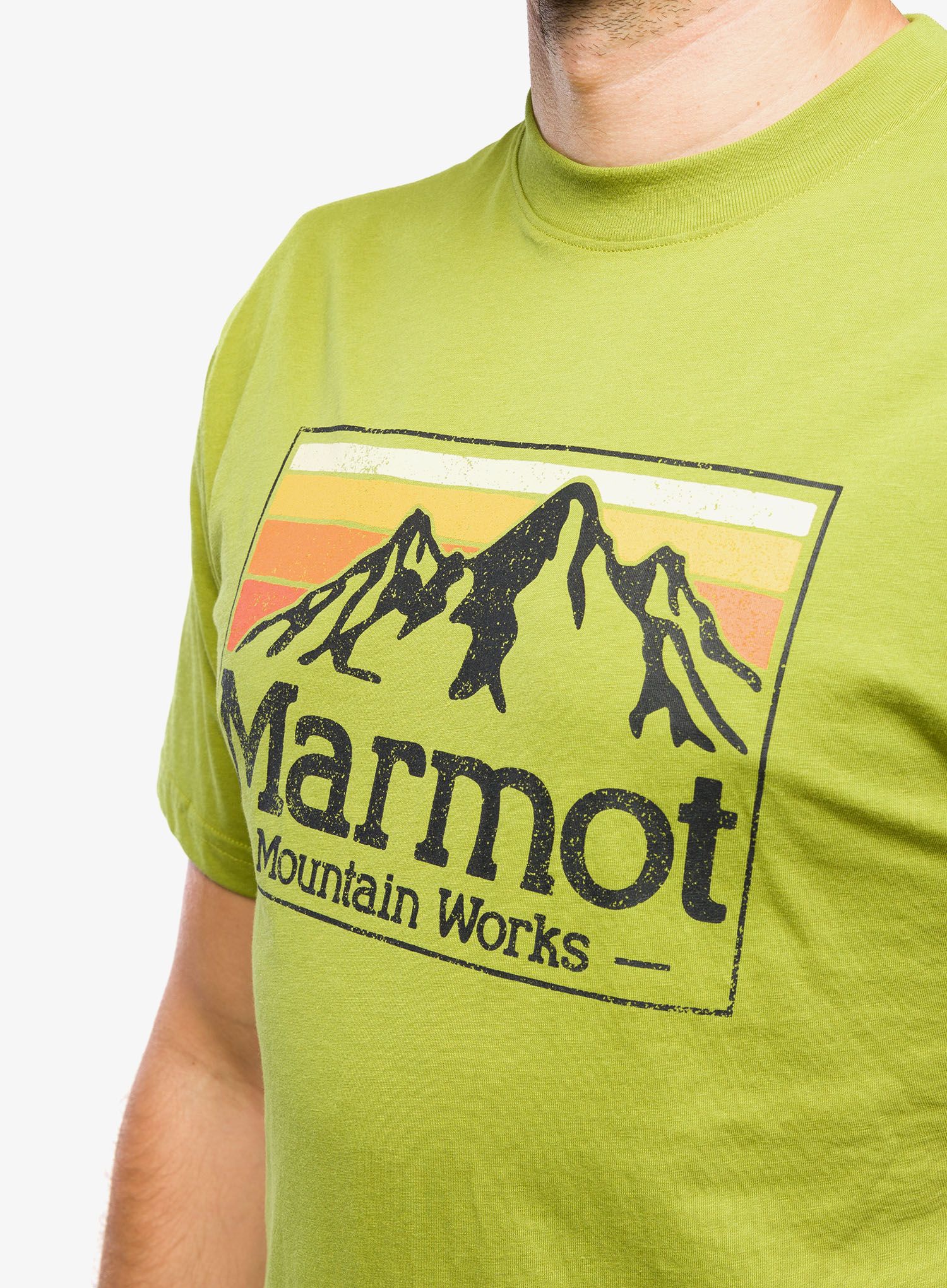 Футболка бавовняна Marmot MMW Gradient Tee SS - cilantro