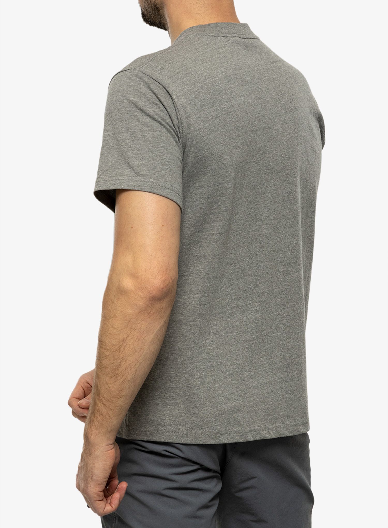 Футболка з принтом Marmot MMW Heavyweight Tee SS - charcoal heather