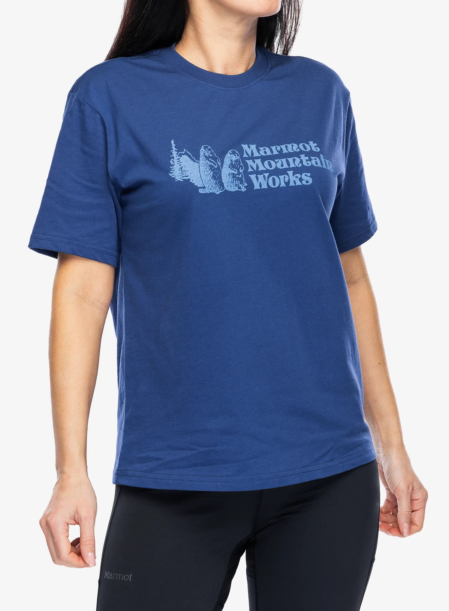Футболка жіноча Marmot MMW Tee SS - twilight blue