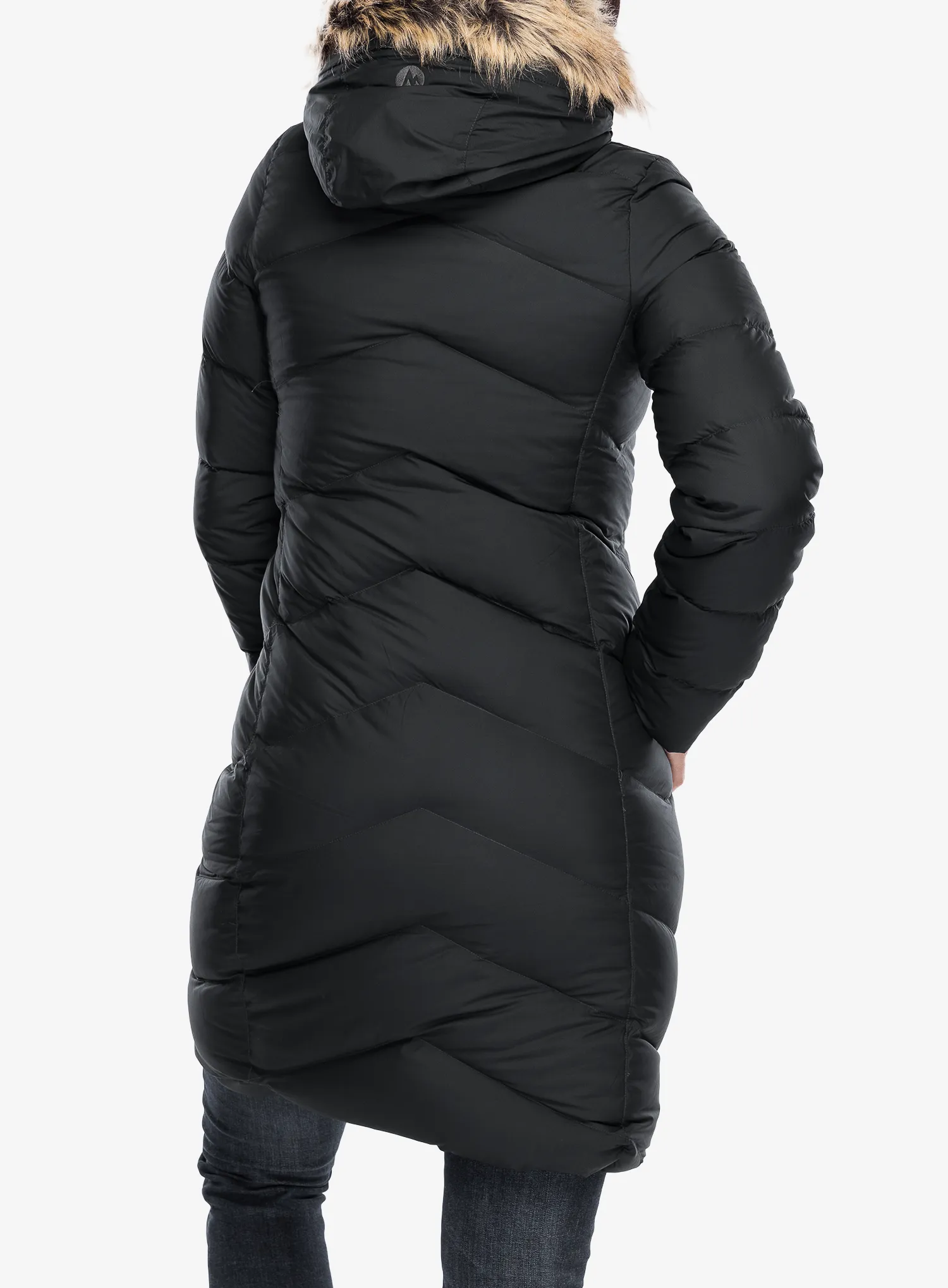 Плащ пуховий жіночий Marmot Montreaux Coat - black/black