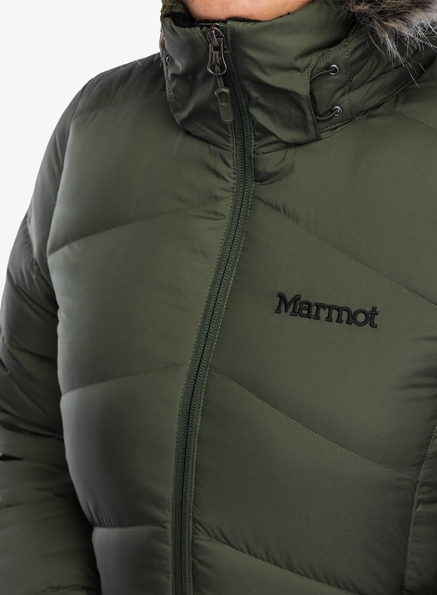 Плащ пуховий жіночий Marmot Montreaux Coat - nori/nori