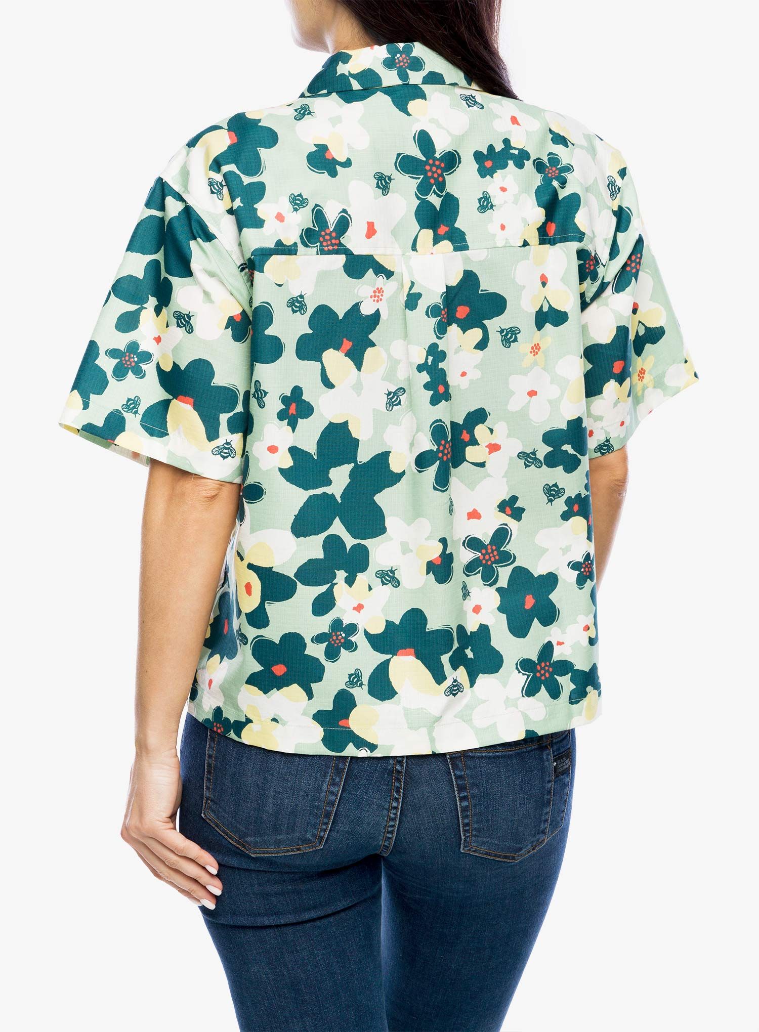 Сорочка жіноча Marmot Muir Camp Novelty S/S - frosty green