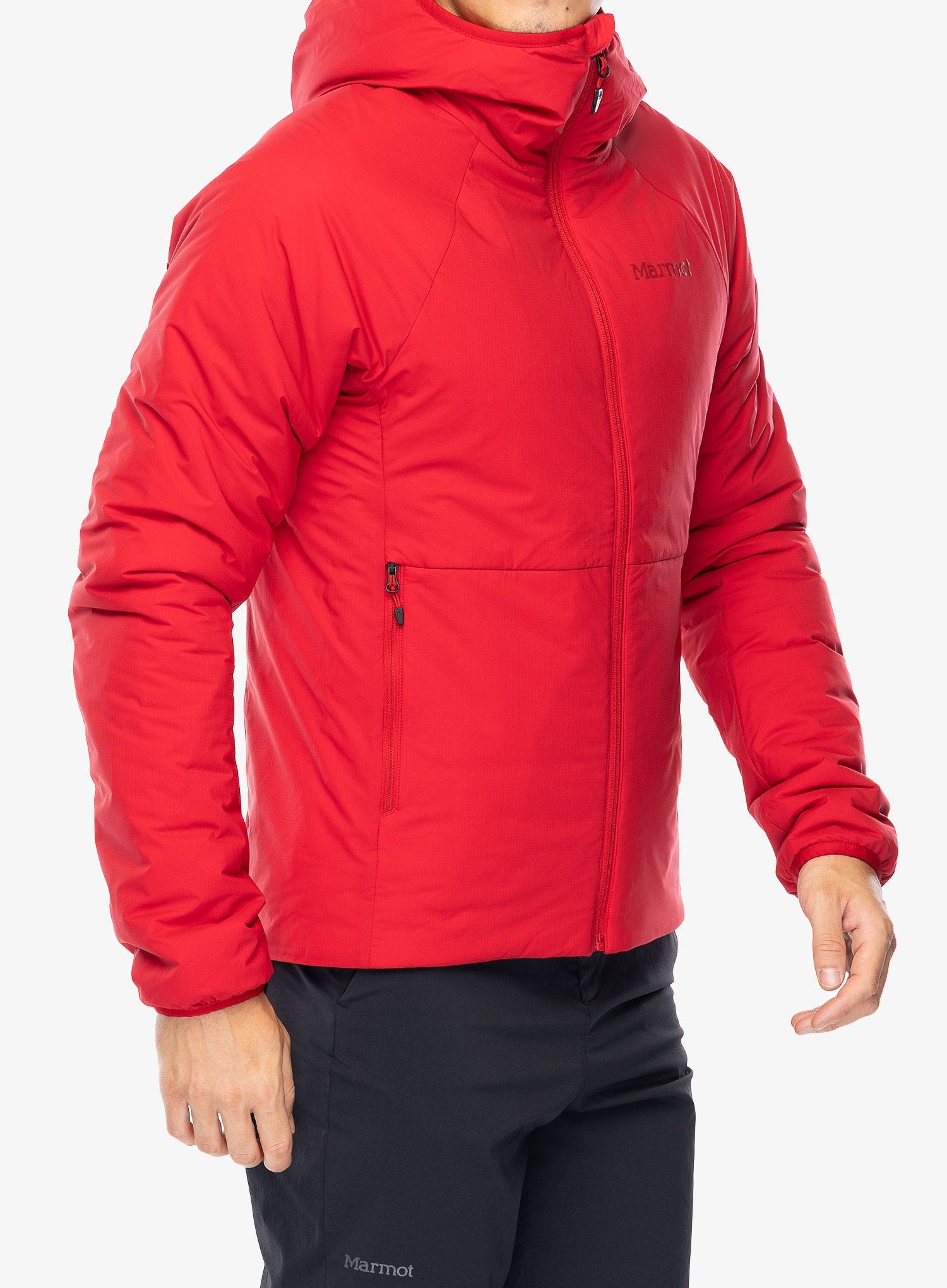 Куртка утеплена Marmot Novus Hoody - team red
