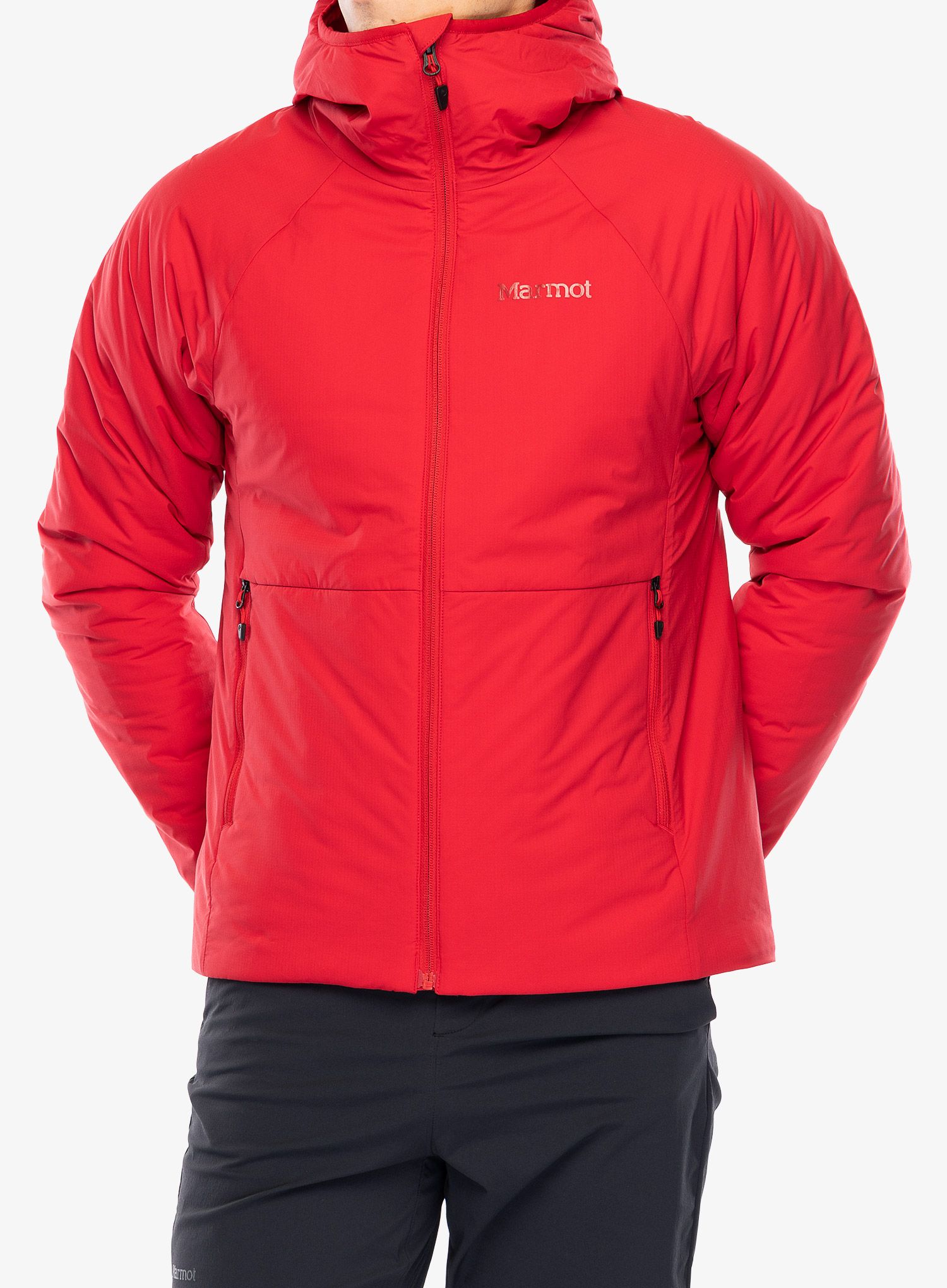 Куртка утеплена Marmot Novus Hoody - team red