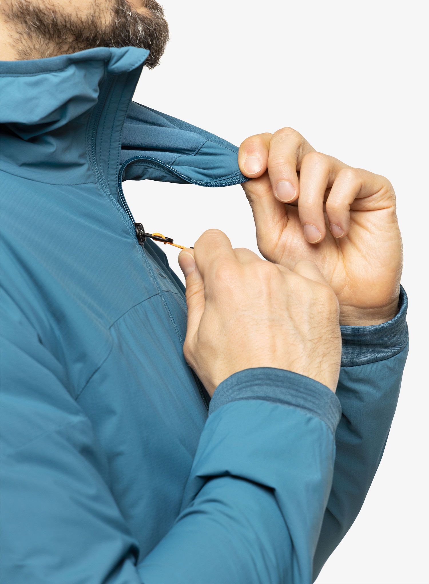 Куртка утеплена Marmot Novus LT Hybrid Hoody - dusty teal