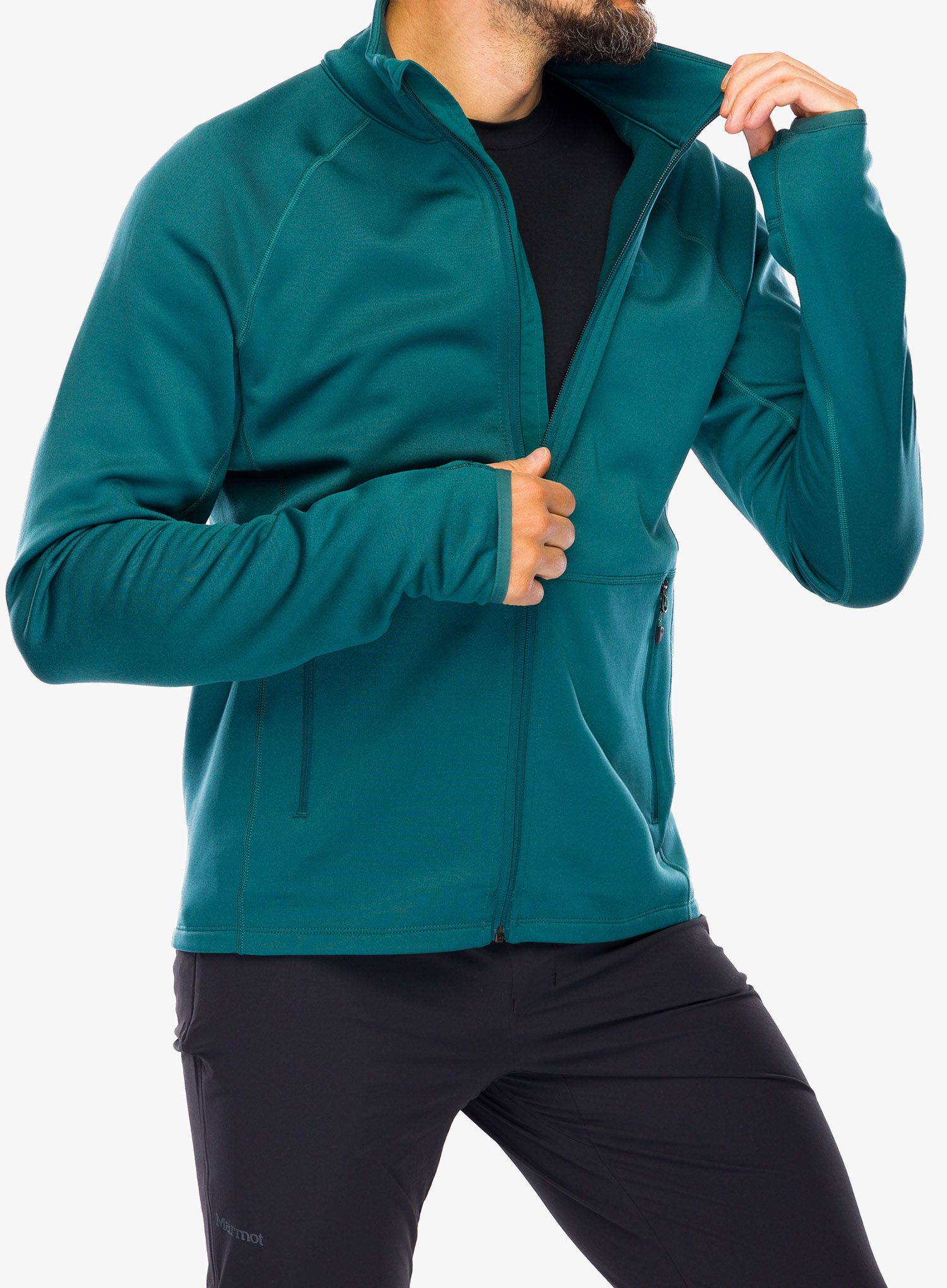 Кофта на замку Marmot Olden Polartec Jacket - dark jungle