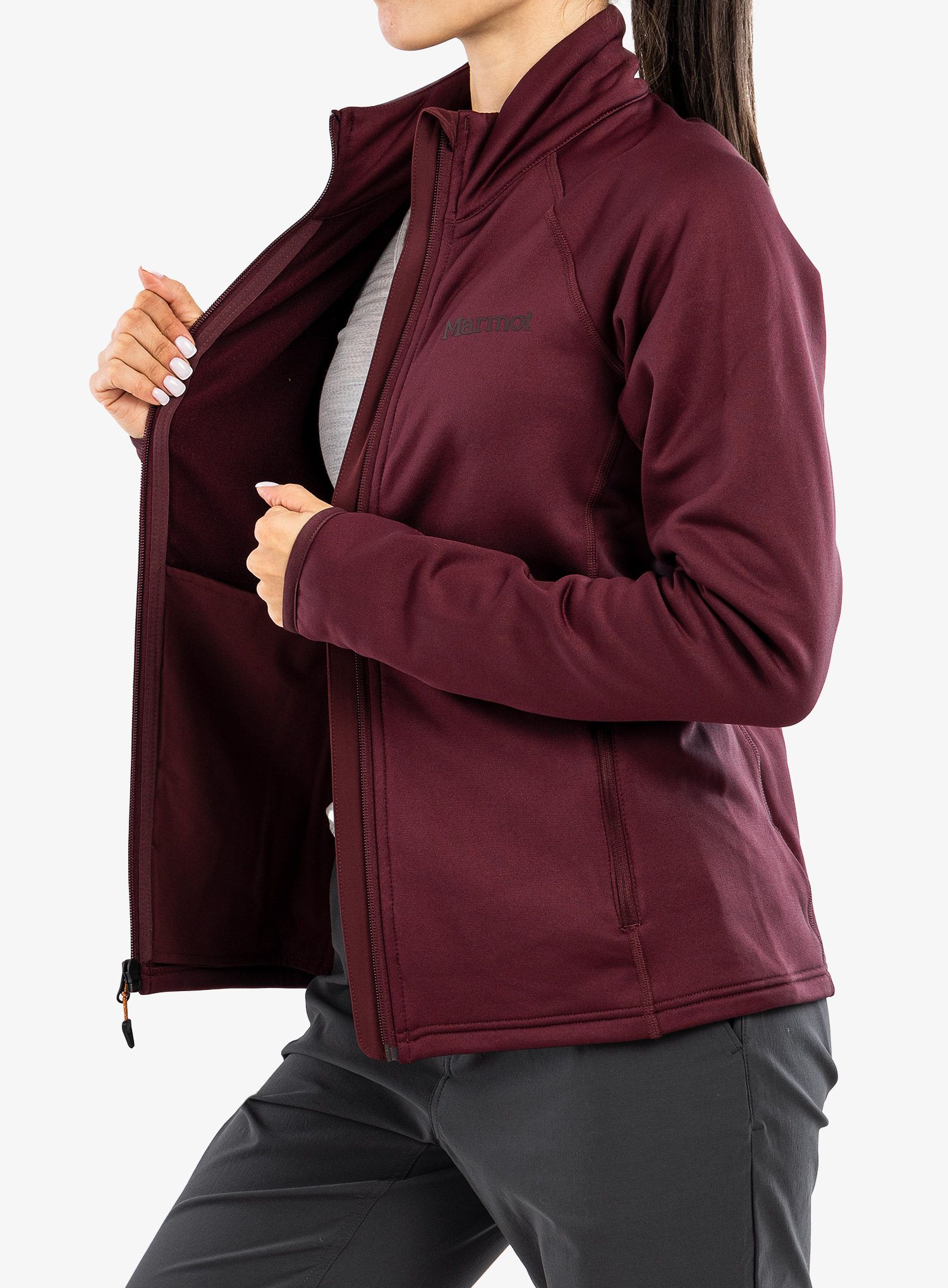 Кофта флісова жіноча Marmot Olden Polartec Jacket - port royal