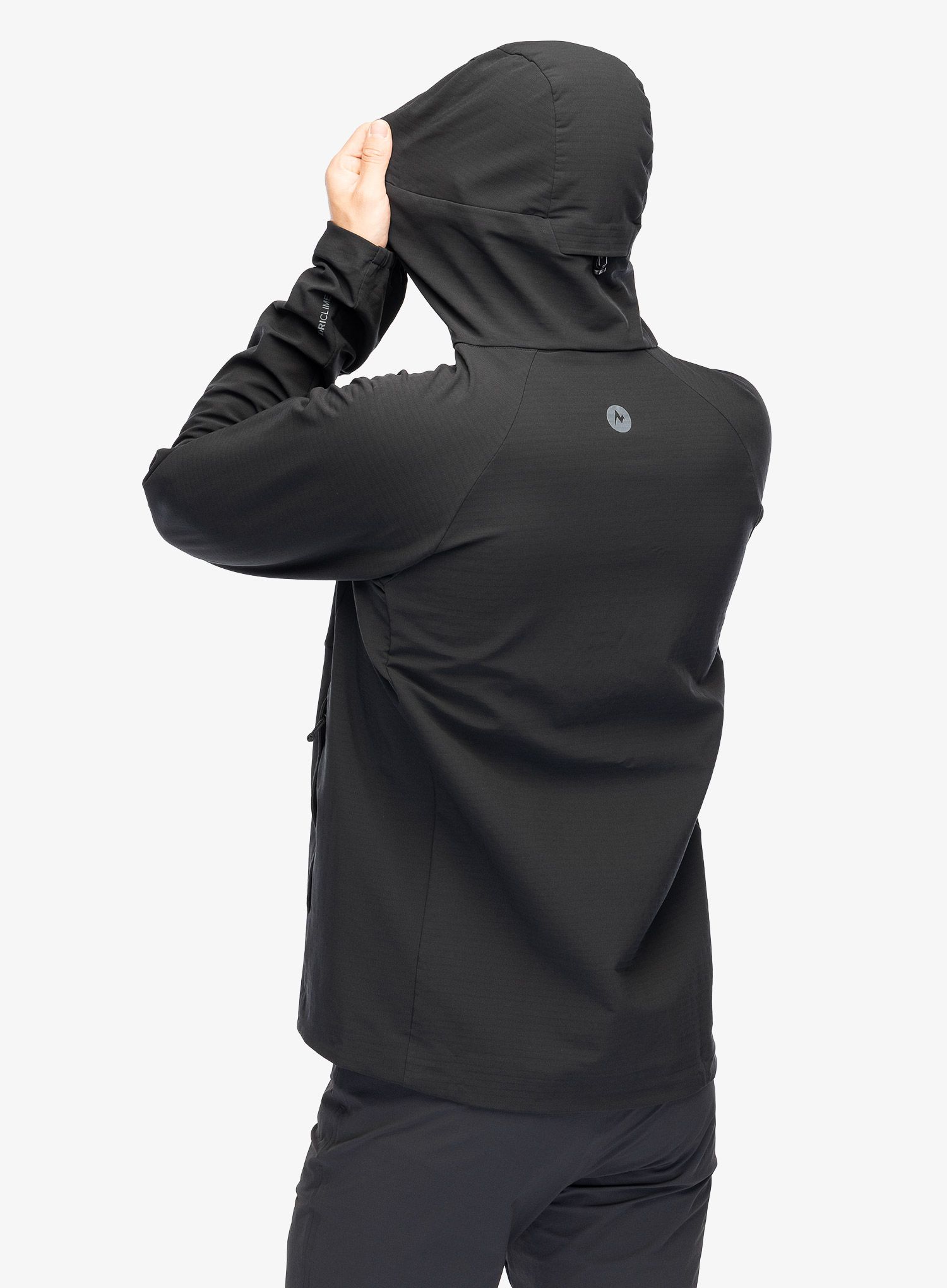 Вітровка Marmot Pinnacle DriClime Hoody - black