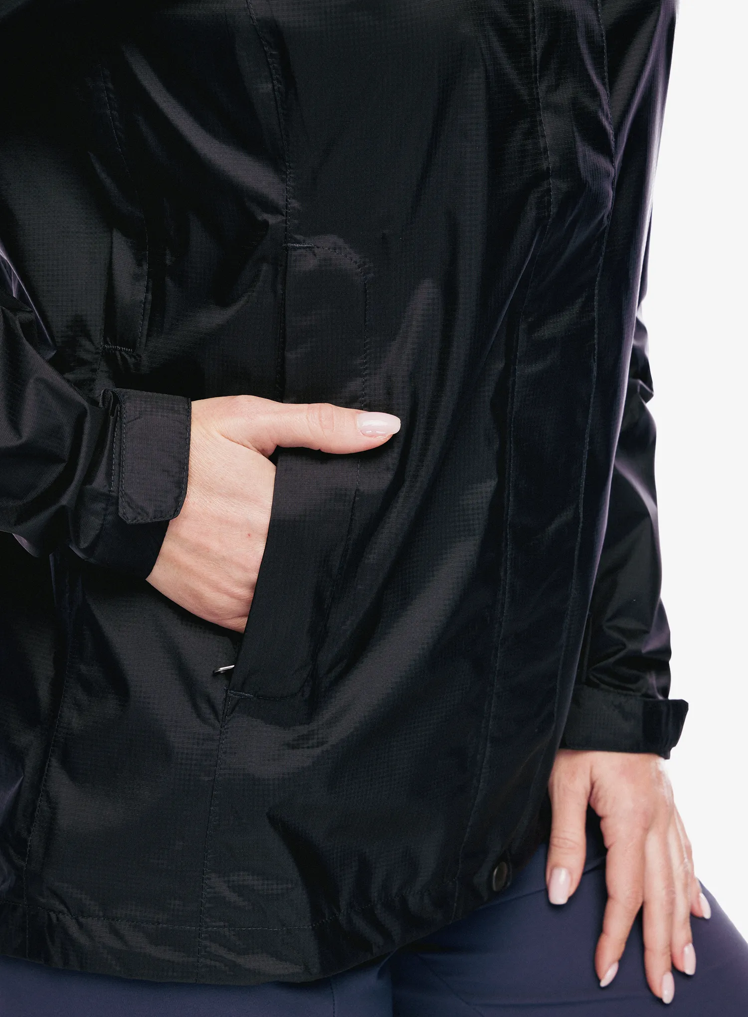 Куртка дощовик жіноча Marmot PreCip Eco Jacket - black/black