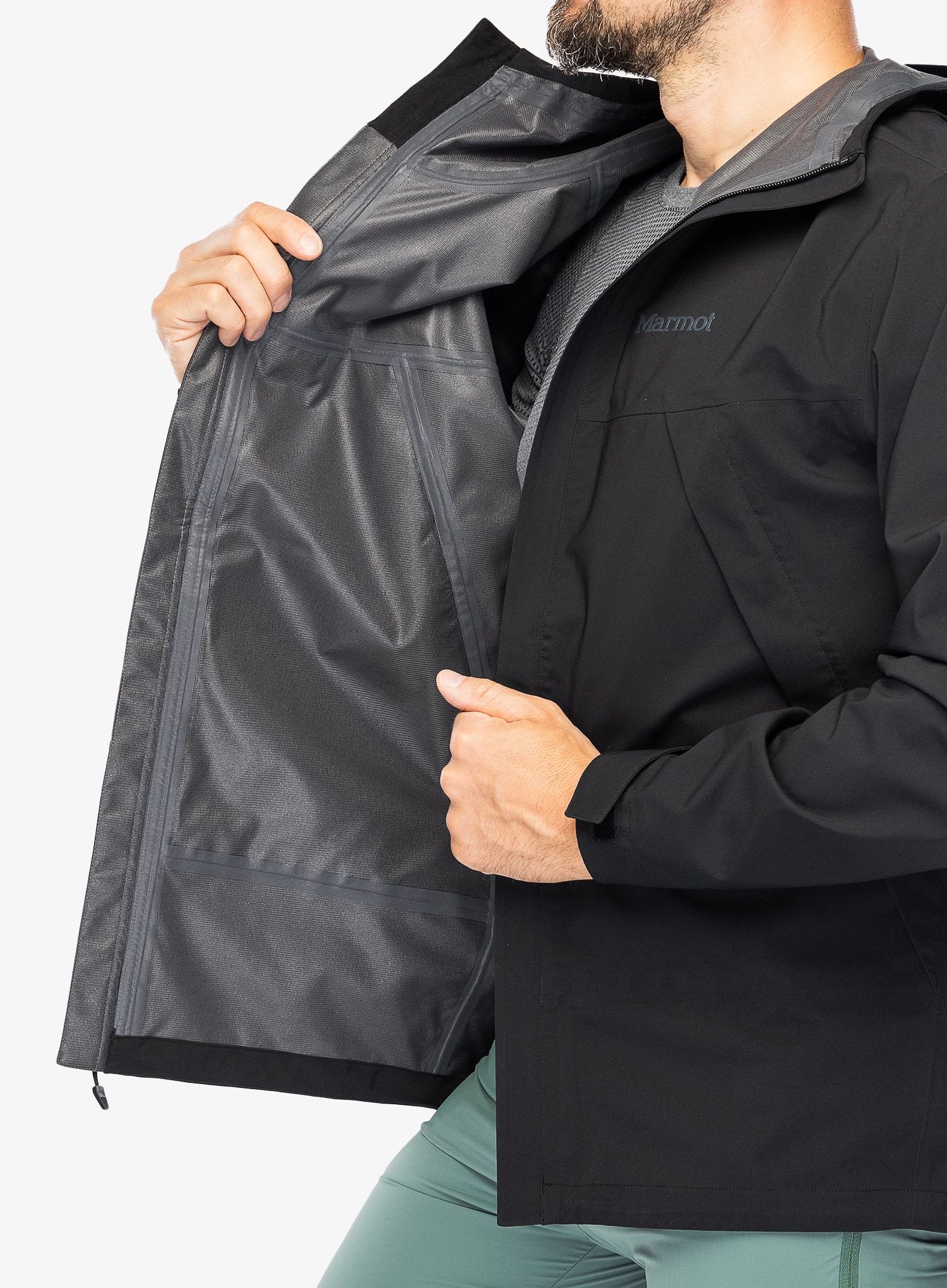 Куртка дощовик Marmot PreCip Eco Pro Jacket - black