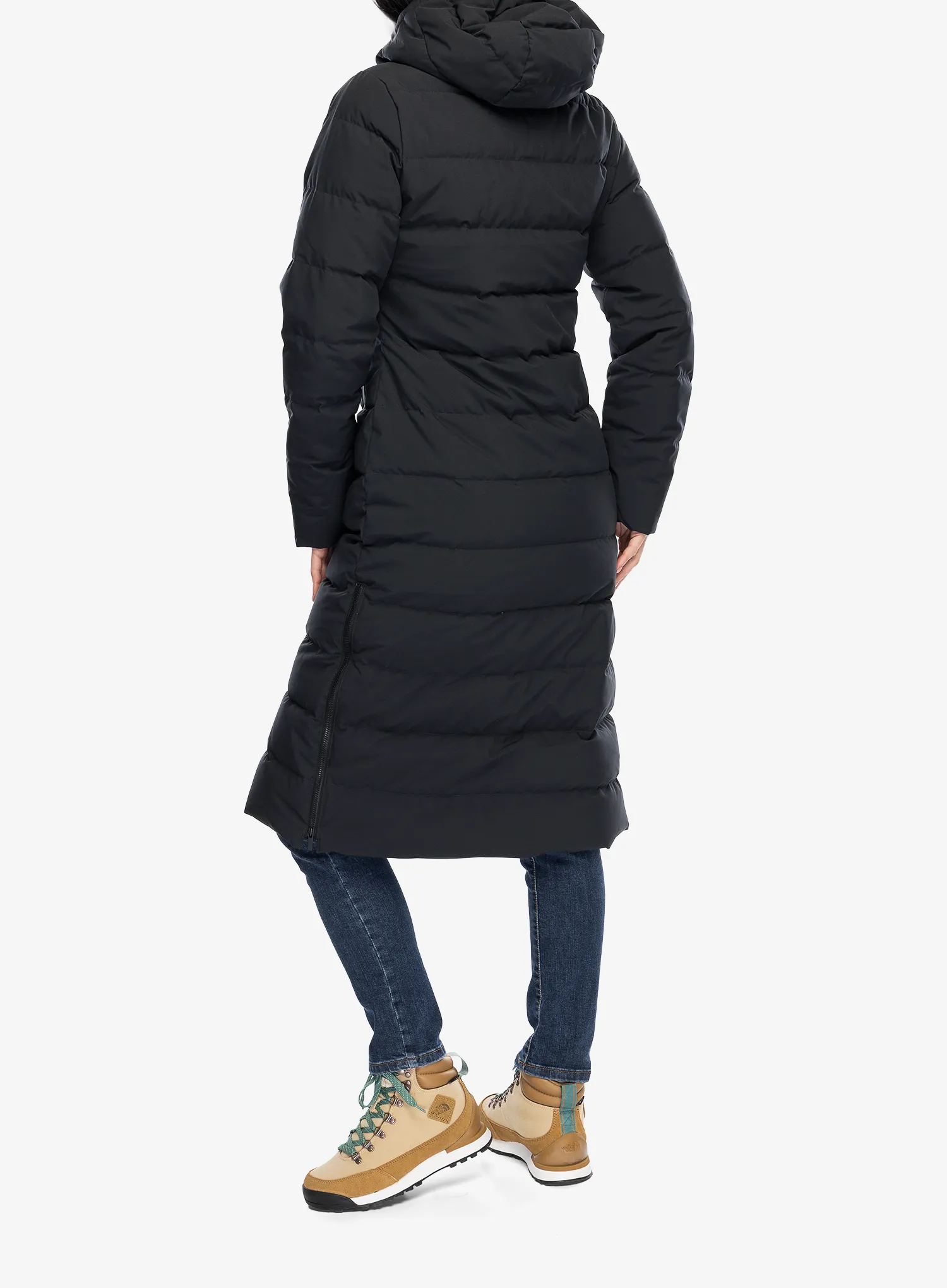 Плащ пуховий жіночий Marmot Prospect Coat - black/black