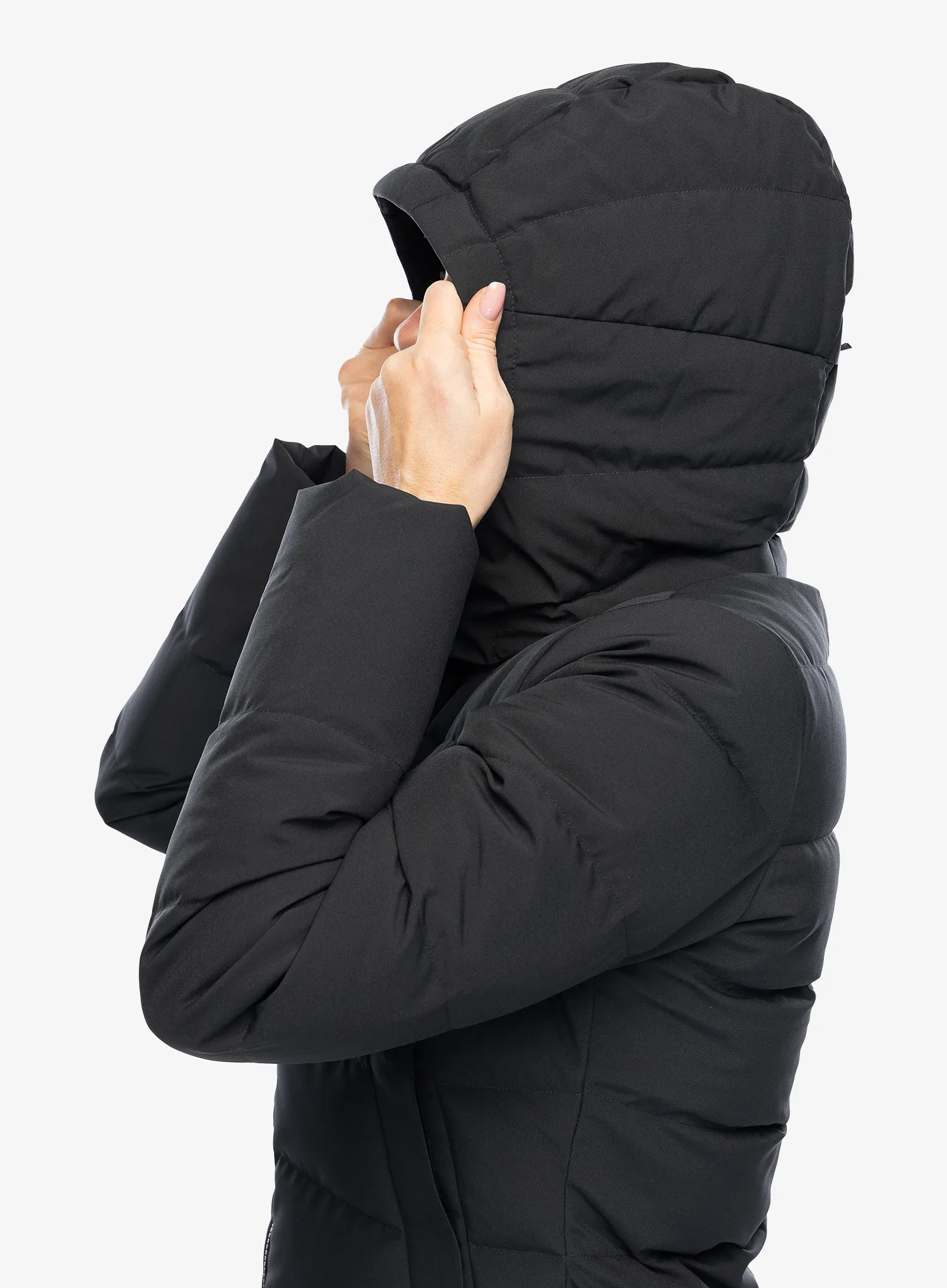 Плащ пуховий жіночий Marmot Prospect Coat - black/black