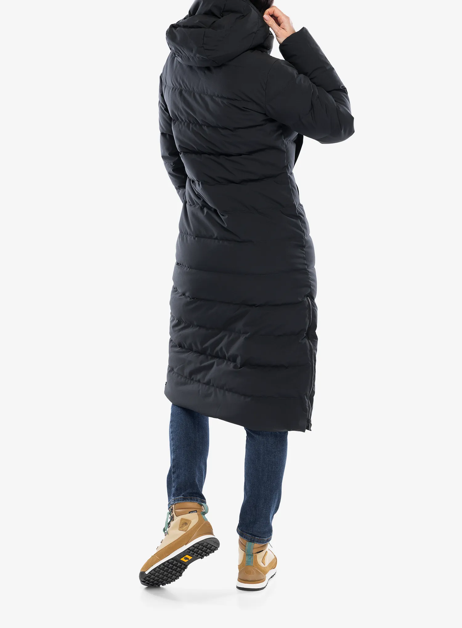 Плащ пуховий жіночий Marmot Prospect Coat - black/black