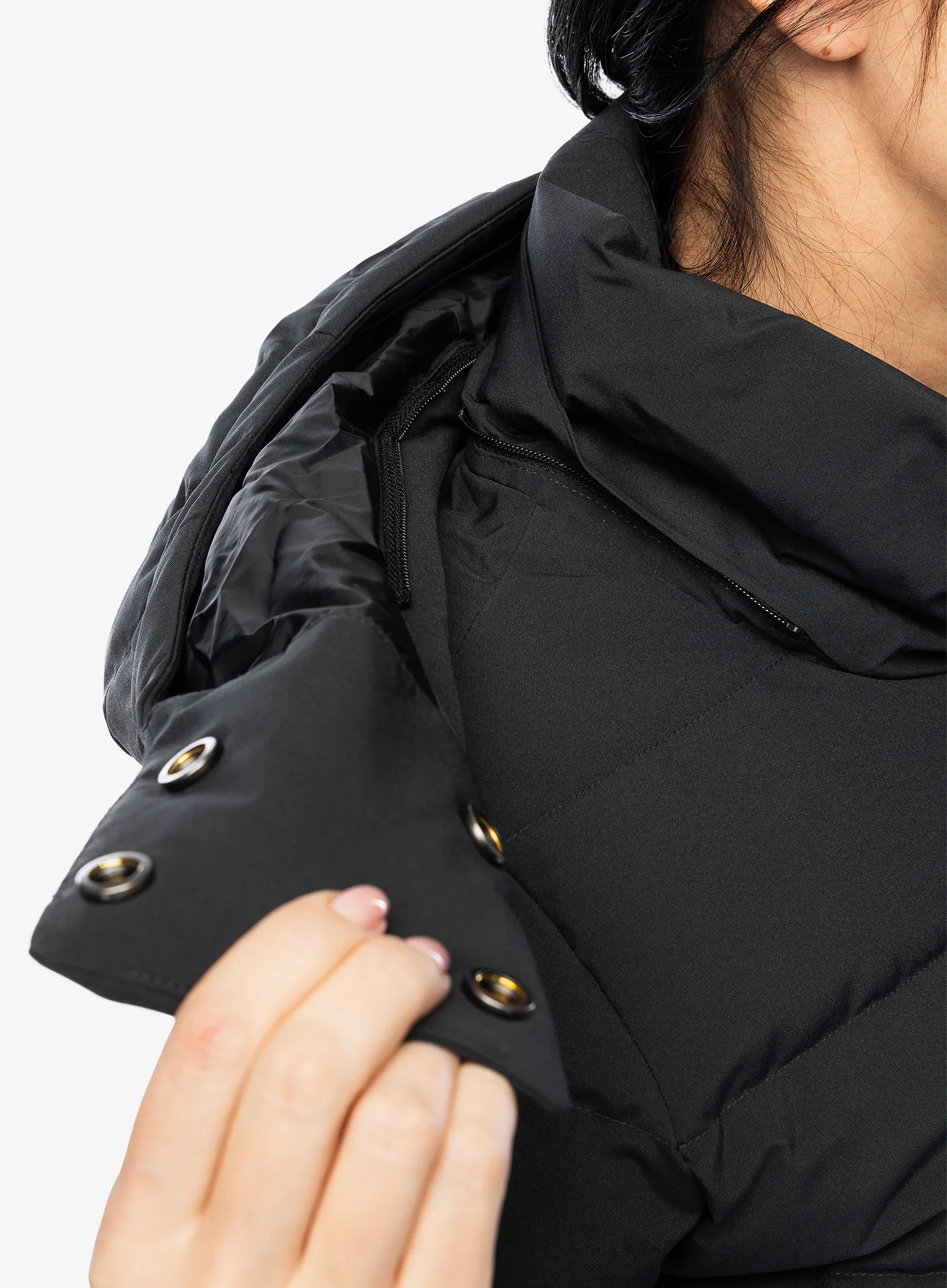 Плащ пуховий жіночий Marmot Prospect Coat - black/black