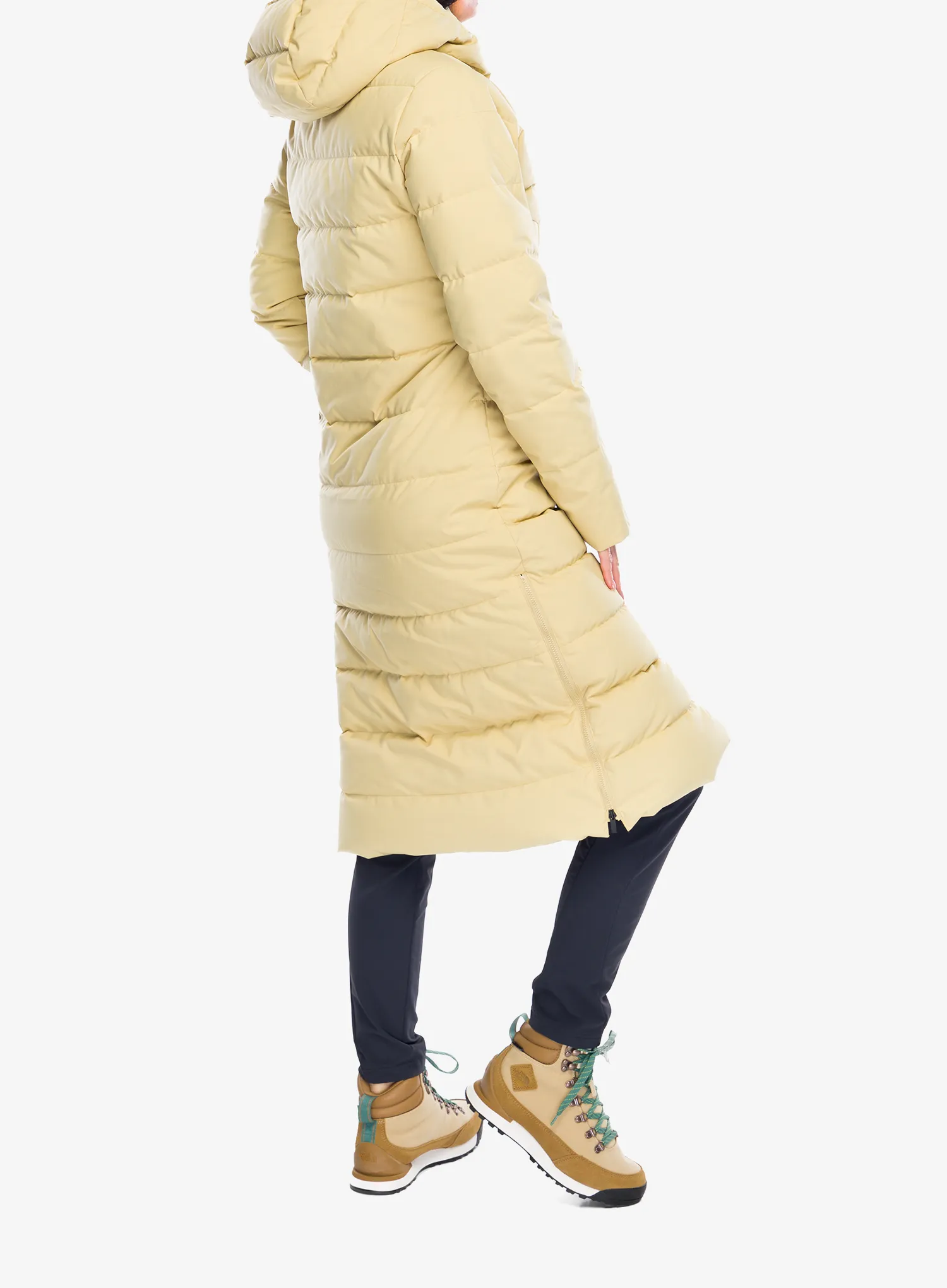 Плащ пуховий жіночий Marmot Prospect Coat - light oak