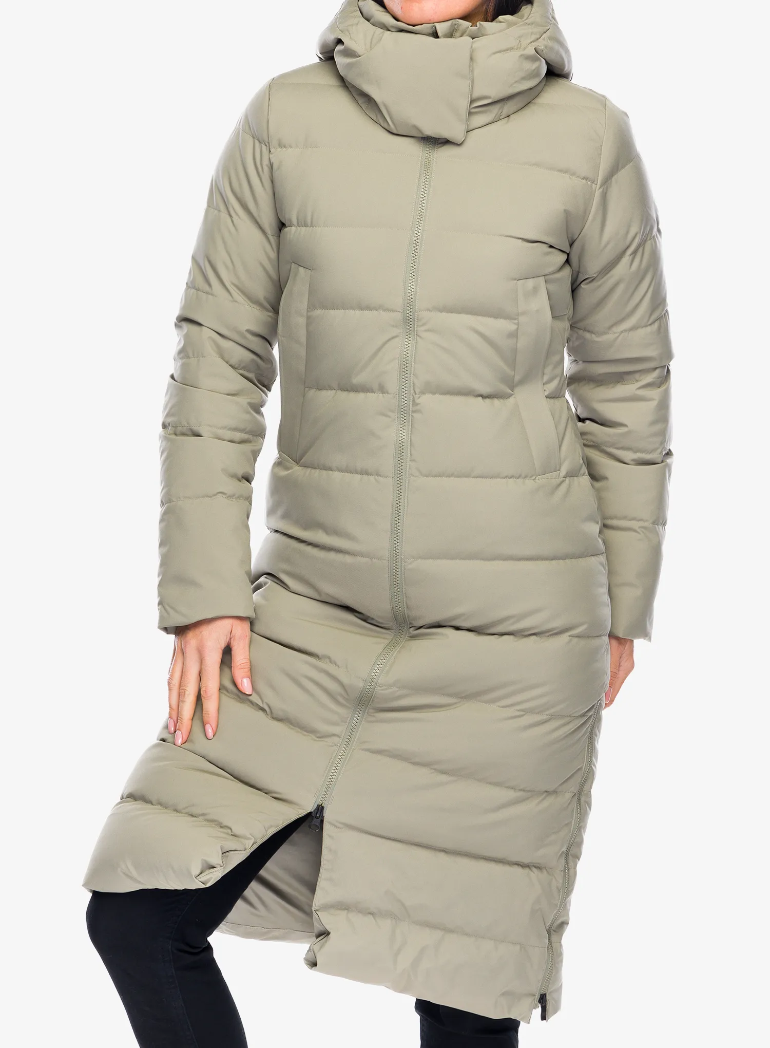 Плащ пуховий жіночий Marmot Prospect Coat - vetiver