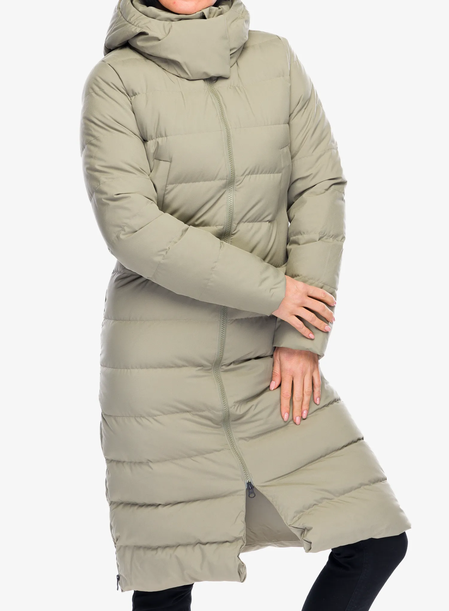 Плащ пуховий жіночий Marmot Prospect Coat - vetiver