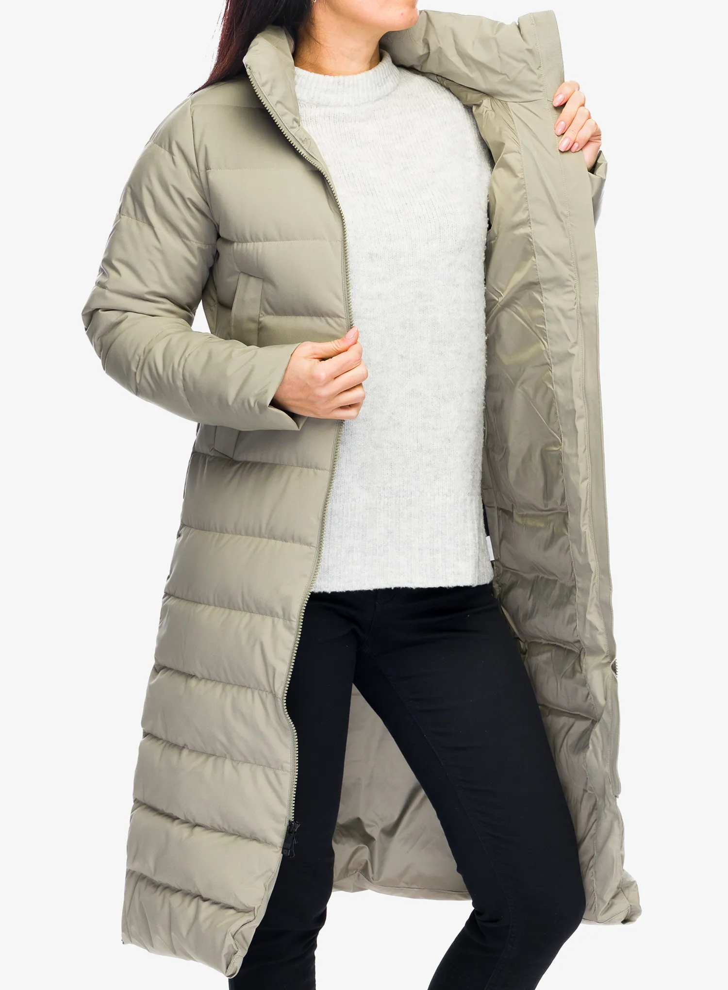 Плащ пуховий жіночий Marmot Prospect Coat - vetiver