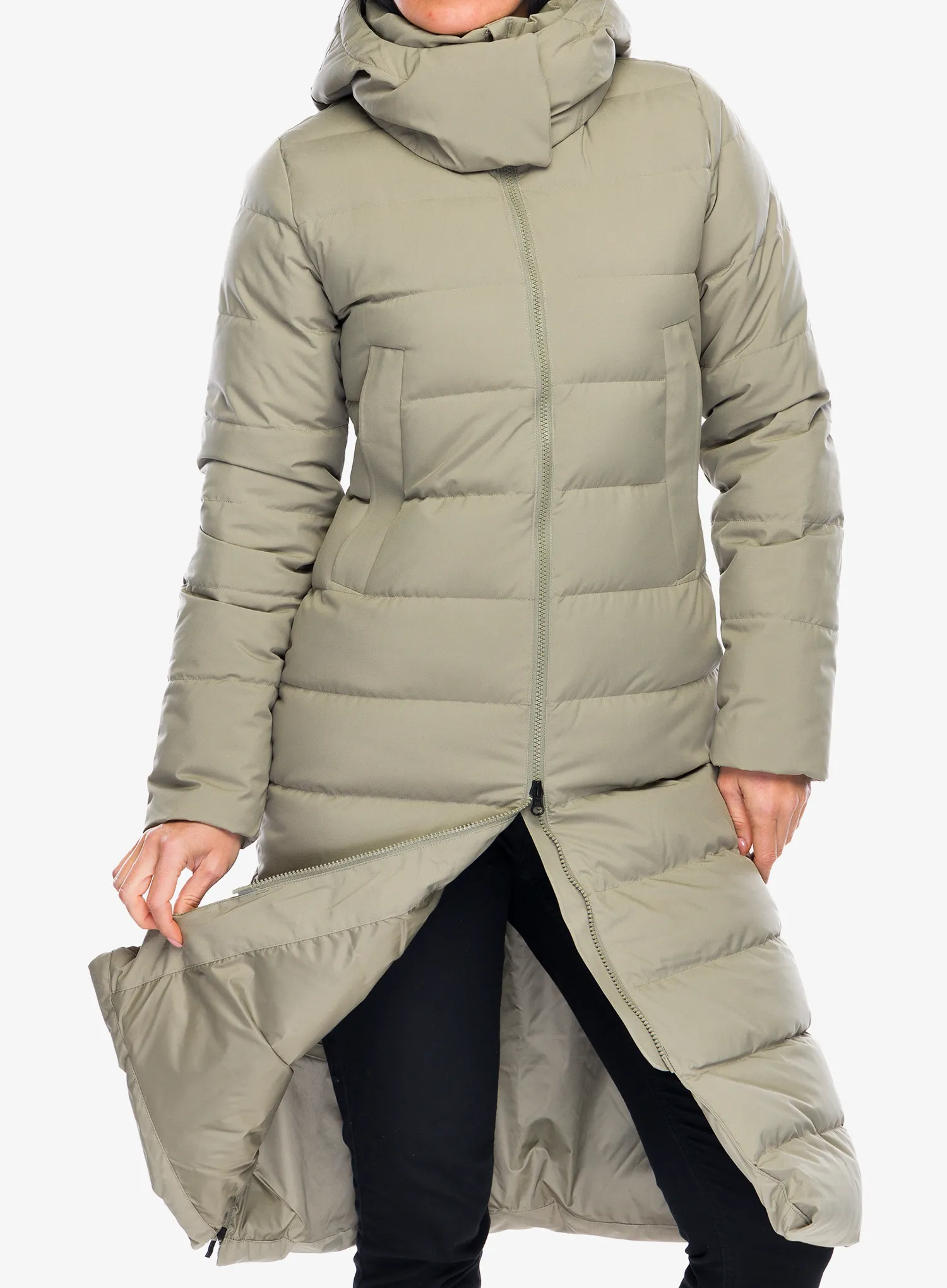 Плащ пуховий жіночий Marmot Prospect Coat - vetiver
