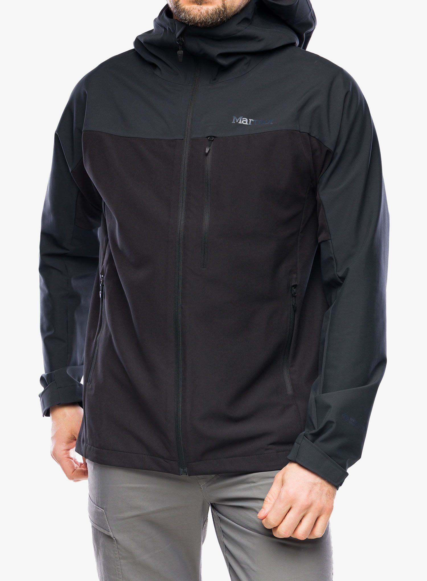 Куртка softshell Marmot ROM GORE-TEX Infinium Hoody - black
