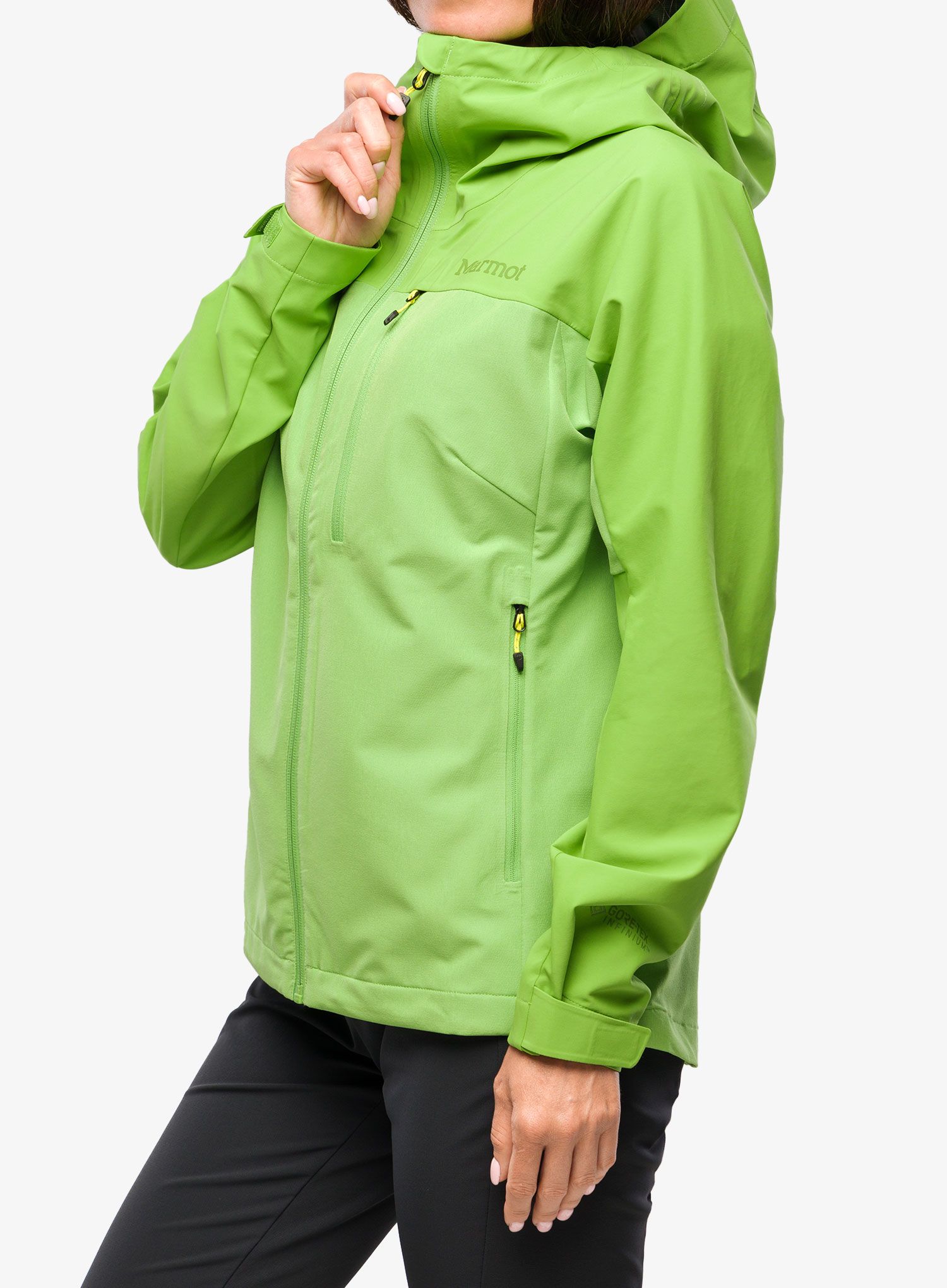Куртка softshell жіноча Marmot ROM GORE-TEX Infinium Hoody - kiwi