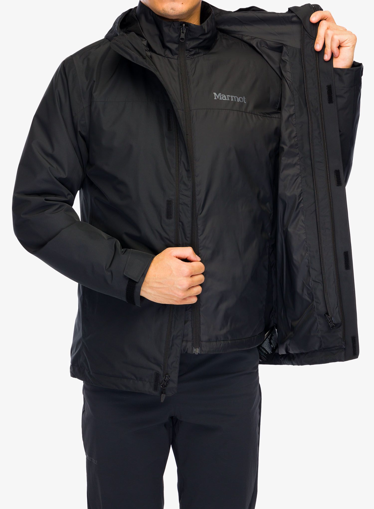 Куртка 3в1 Marmot Ramble Component Jacket - black