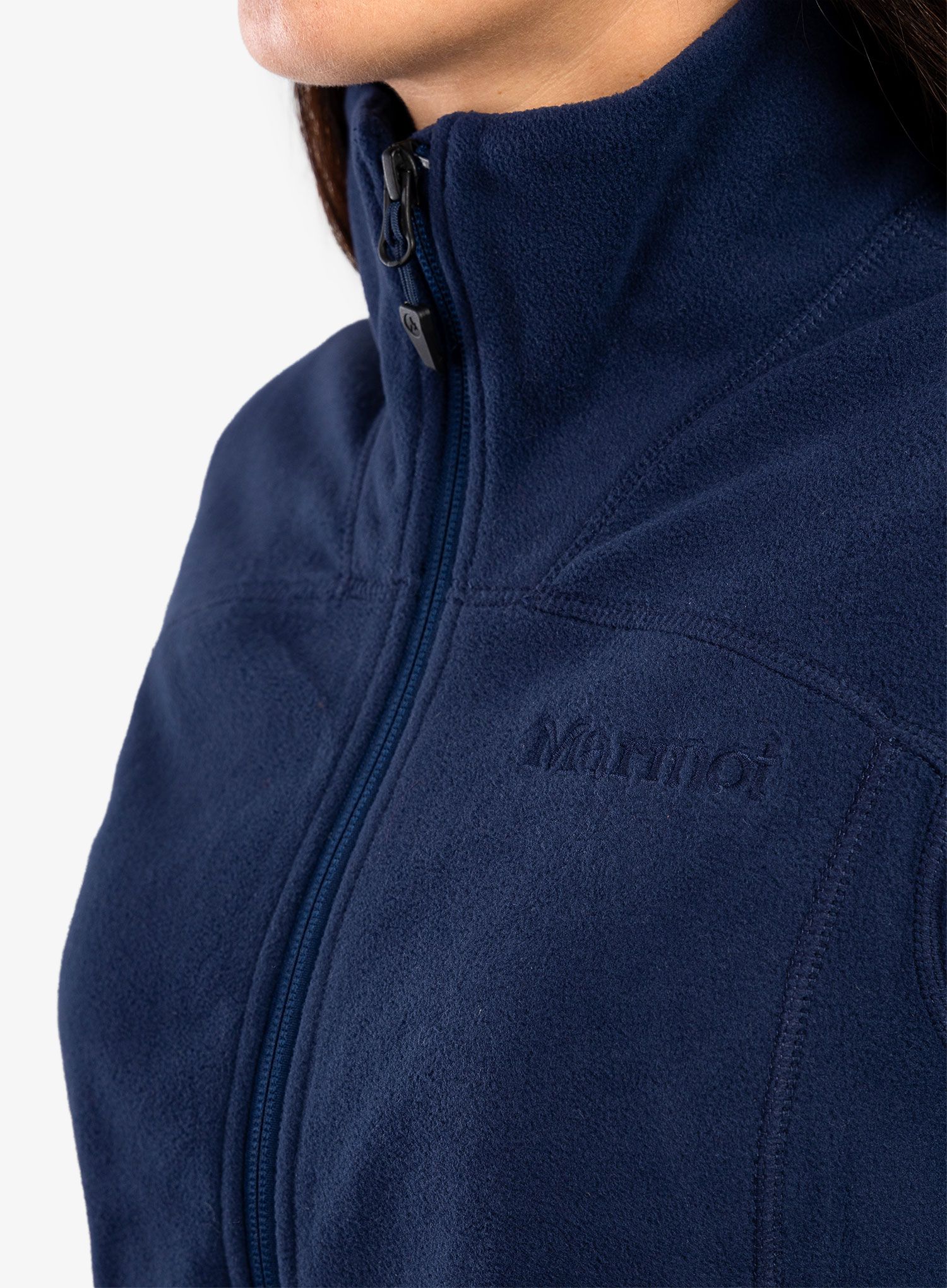 Кофта на замку жіноча Marmot Reactor Polartec Jacket - arctic navy 